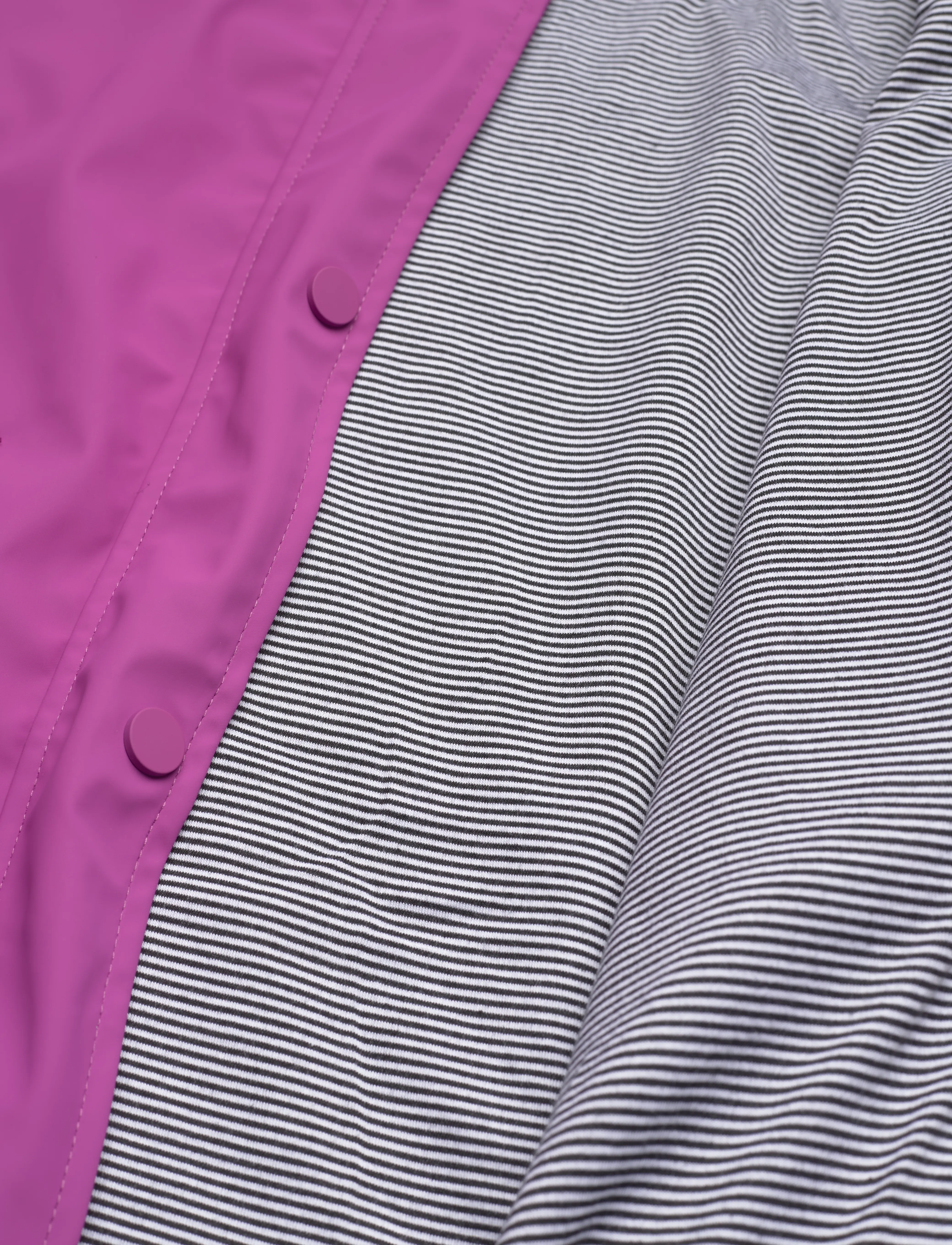 Kids Only - KOGSTATIONA HOODED RAIN COAT CP OTW - purple wine - 4