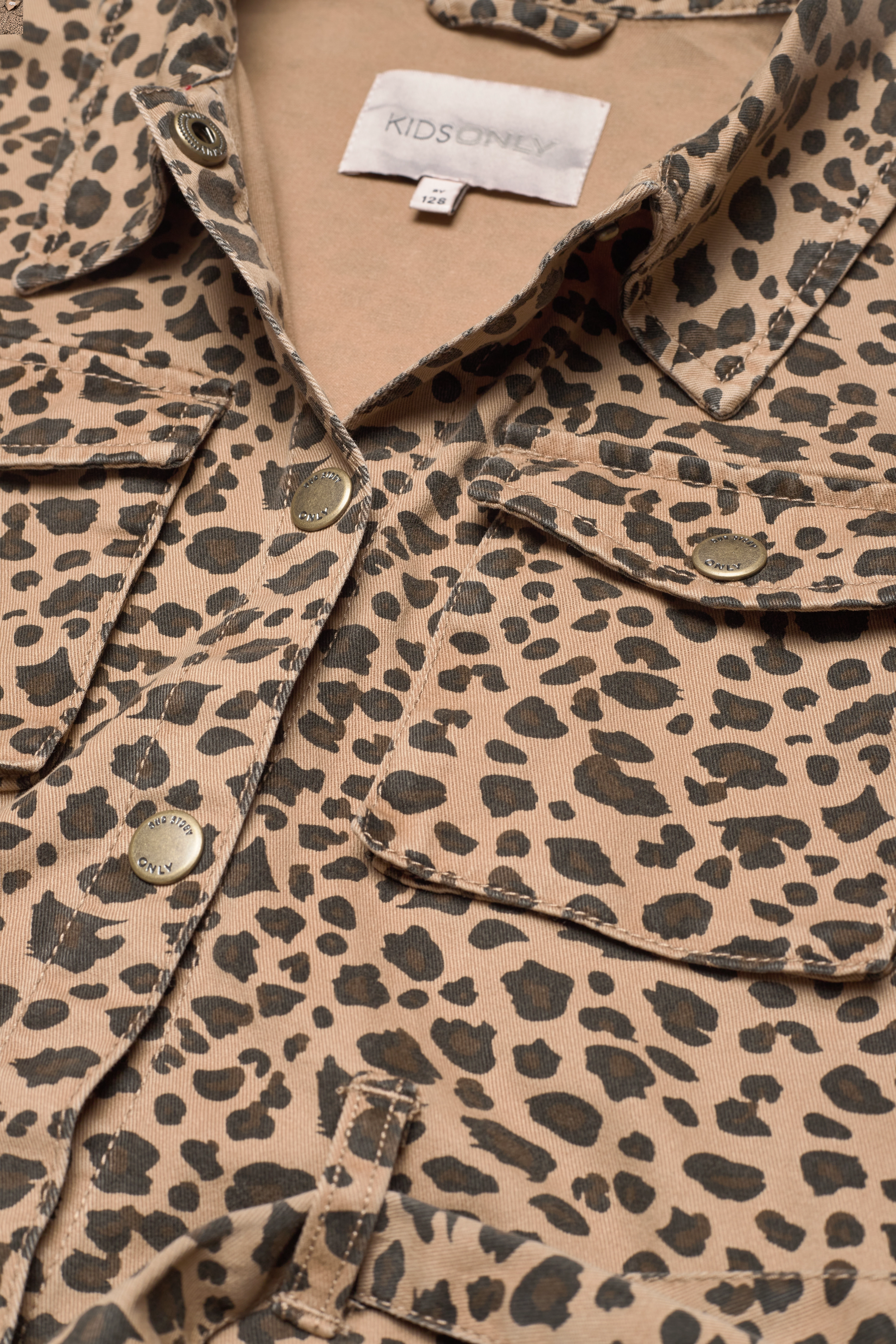 Kids Only - KONNATALIE AOP UTILITY JACKET CP OTW - toasted coconut - 2
