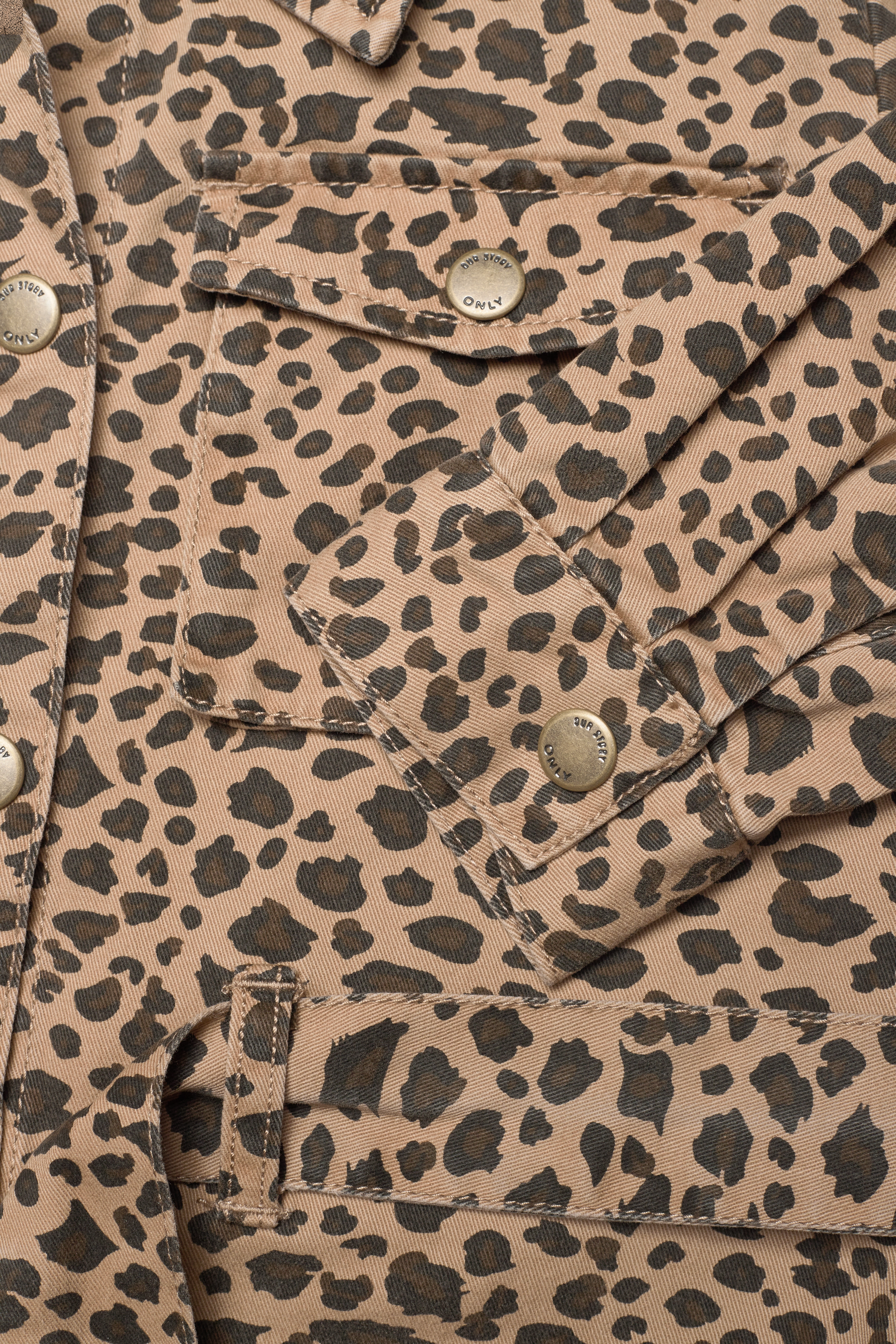 Kids Only - KONNATALIE AOP UTILITY JACKET CP OTW - toasted coconut - 3