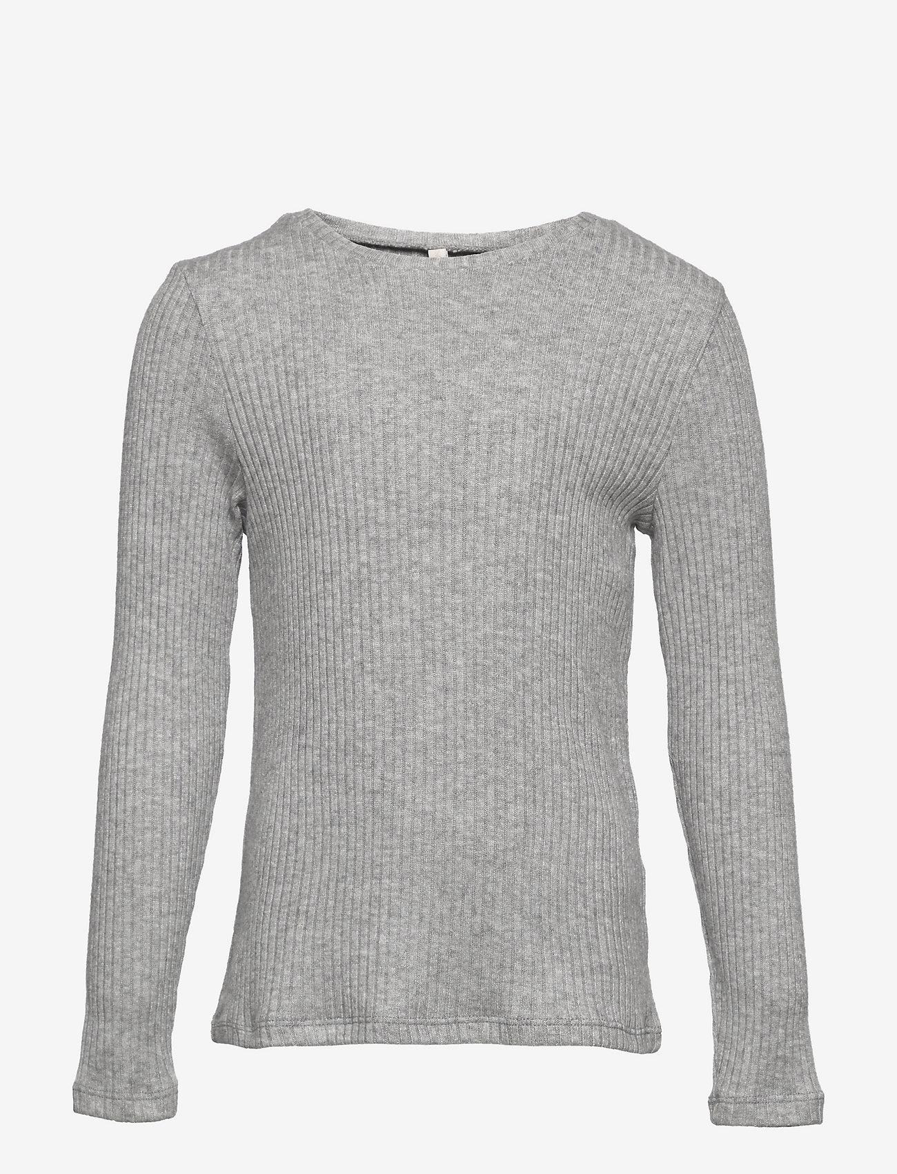Kids Only - KONLUCCA L/S O-NECK TOP CP JRS - light grey melange - 0