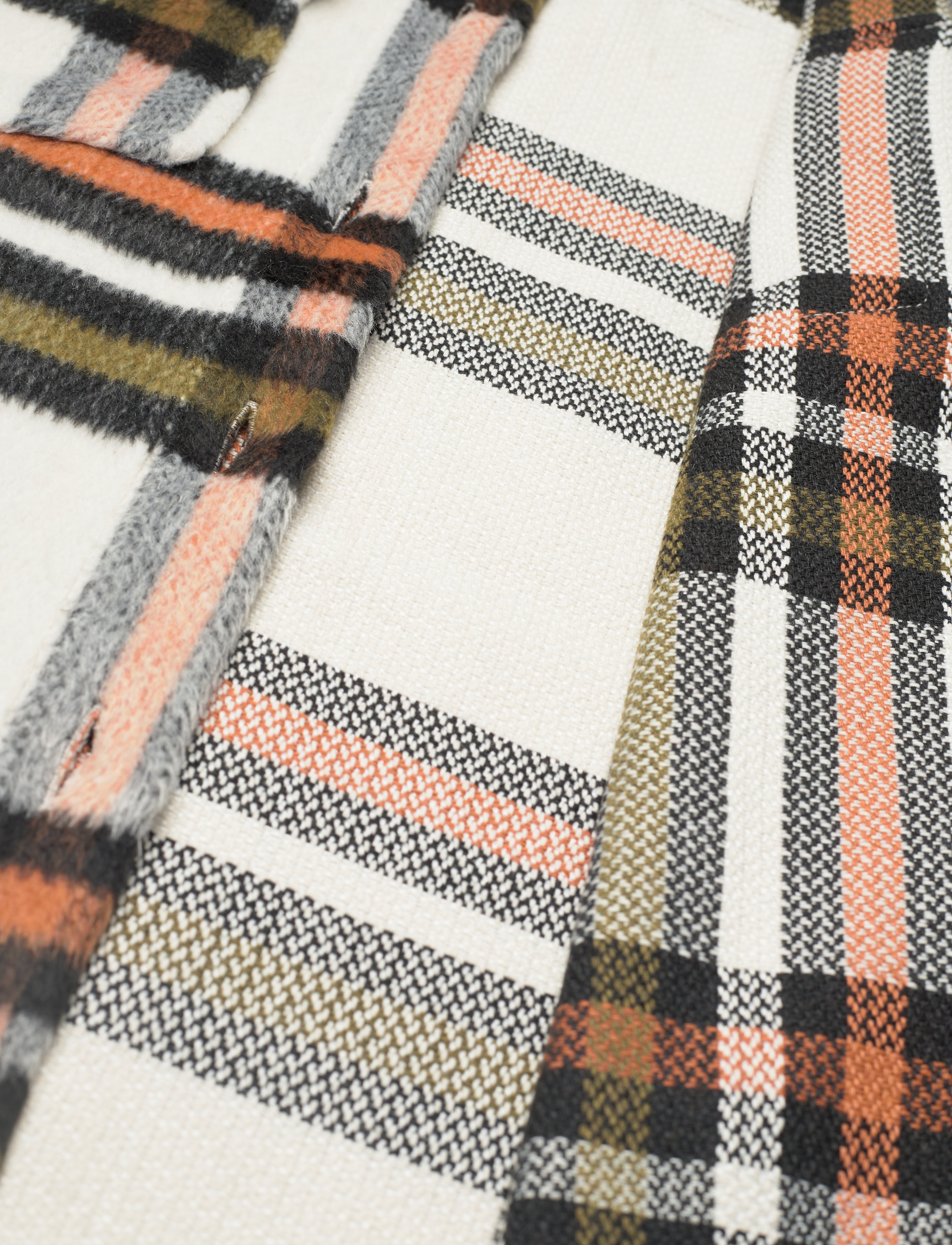 Kids Only - KOGDEENA-LIVI L/S CHECK SHACKET PNT - cloud dancer - 4