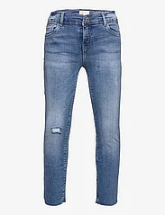 Kids Only - KONEMILY ST RAW JEANS - skinny jeans - light blue denim - 0