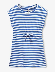 Kids Only - KMGMAY S/S DRESS JRS - lühikeste varrukatega vabaaja kleidid - french blue - 0