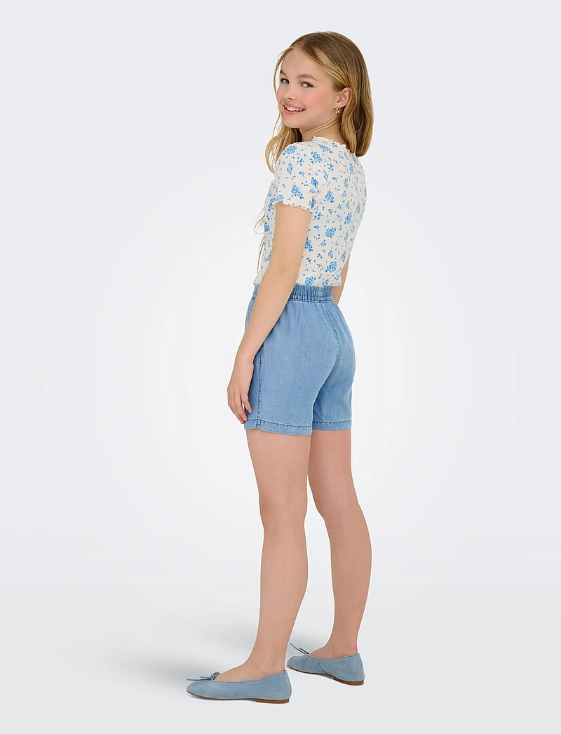 Kids Only - KOGPEMA DNM SHORTS NOOS - denim shorts - medium blue denim - 3