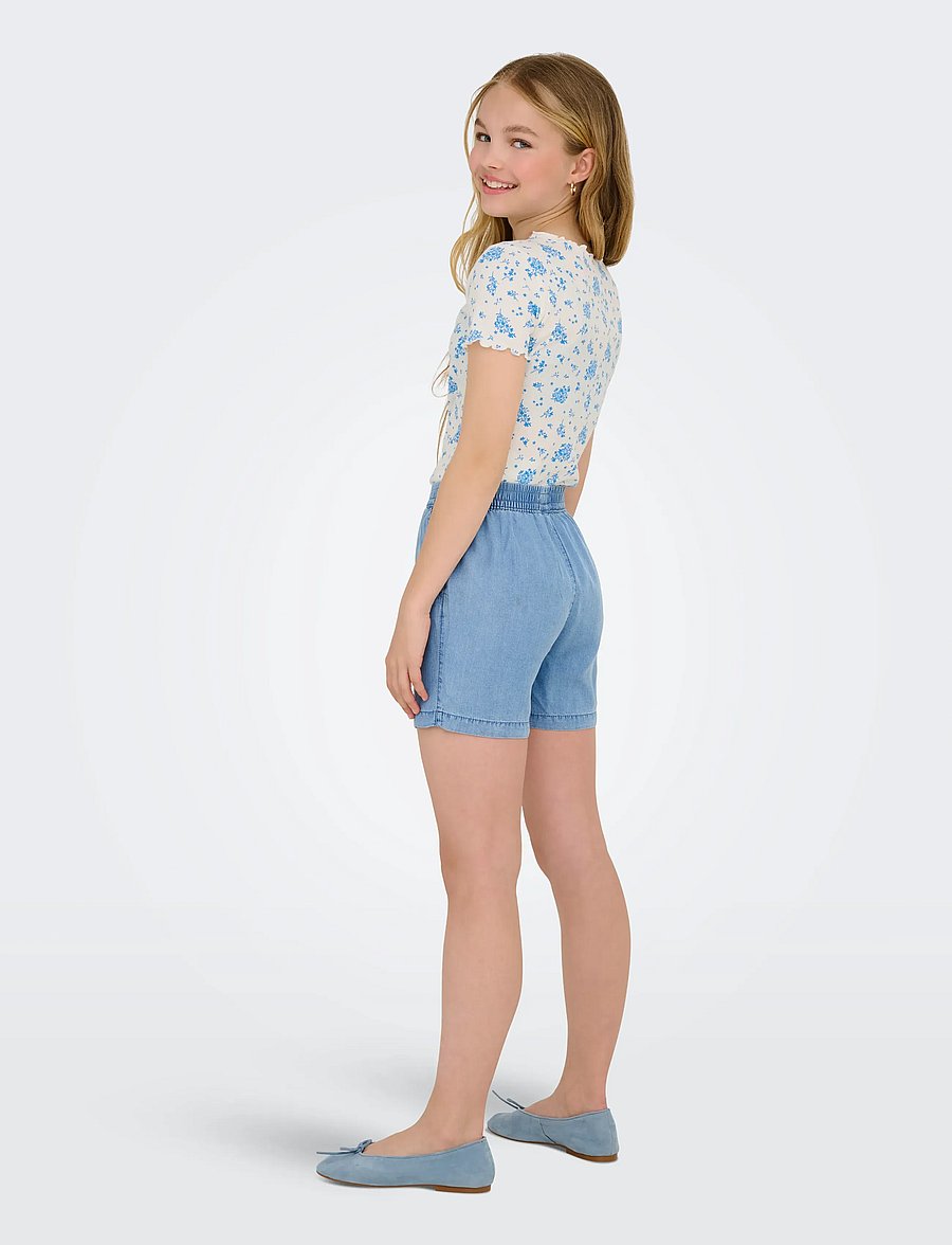 Kids Only - KOGPEMA DNM SHORTS NOOS - jeansshorts - medium blue denim - 3