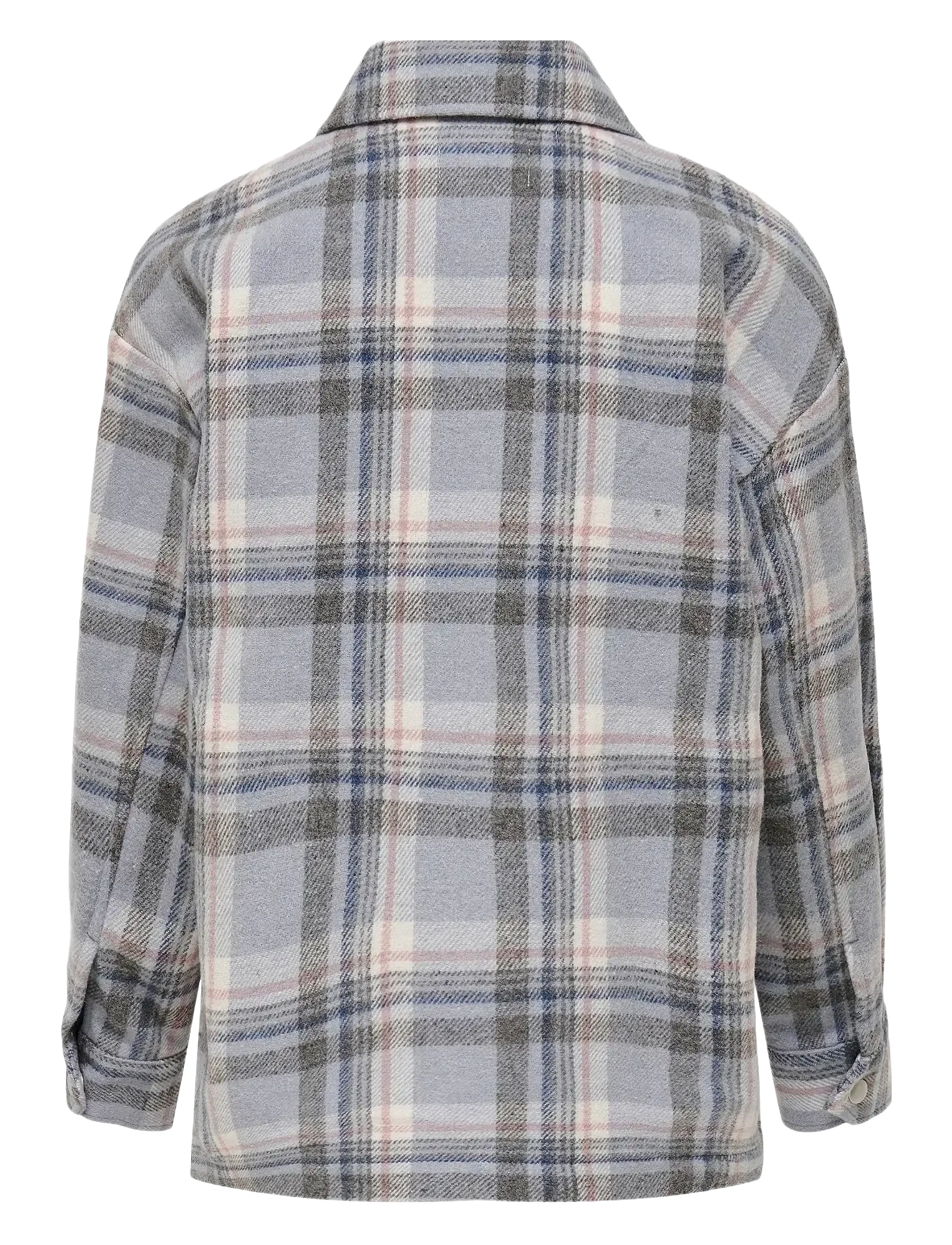 Kids Only - KONCHARLOTTE CHECK SHACKET PNT - laveste priser - cashmere blue - 1
