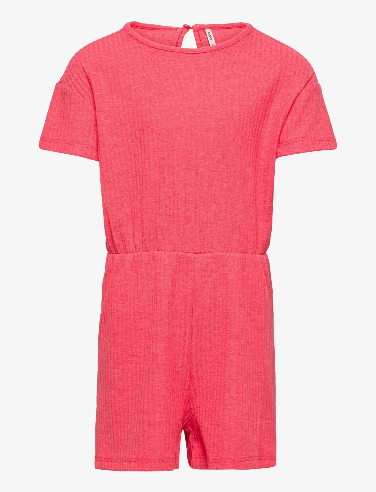 Kids Only - KOGNELLA S/S PLAYSUIT JRS - lowest prices - calypso coral - 0