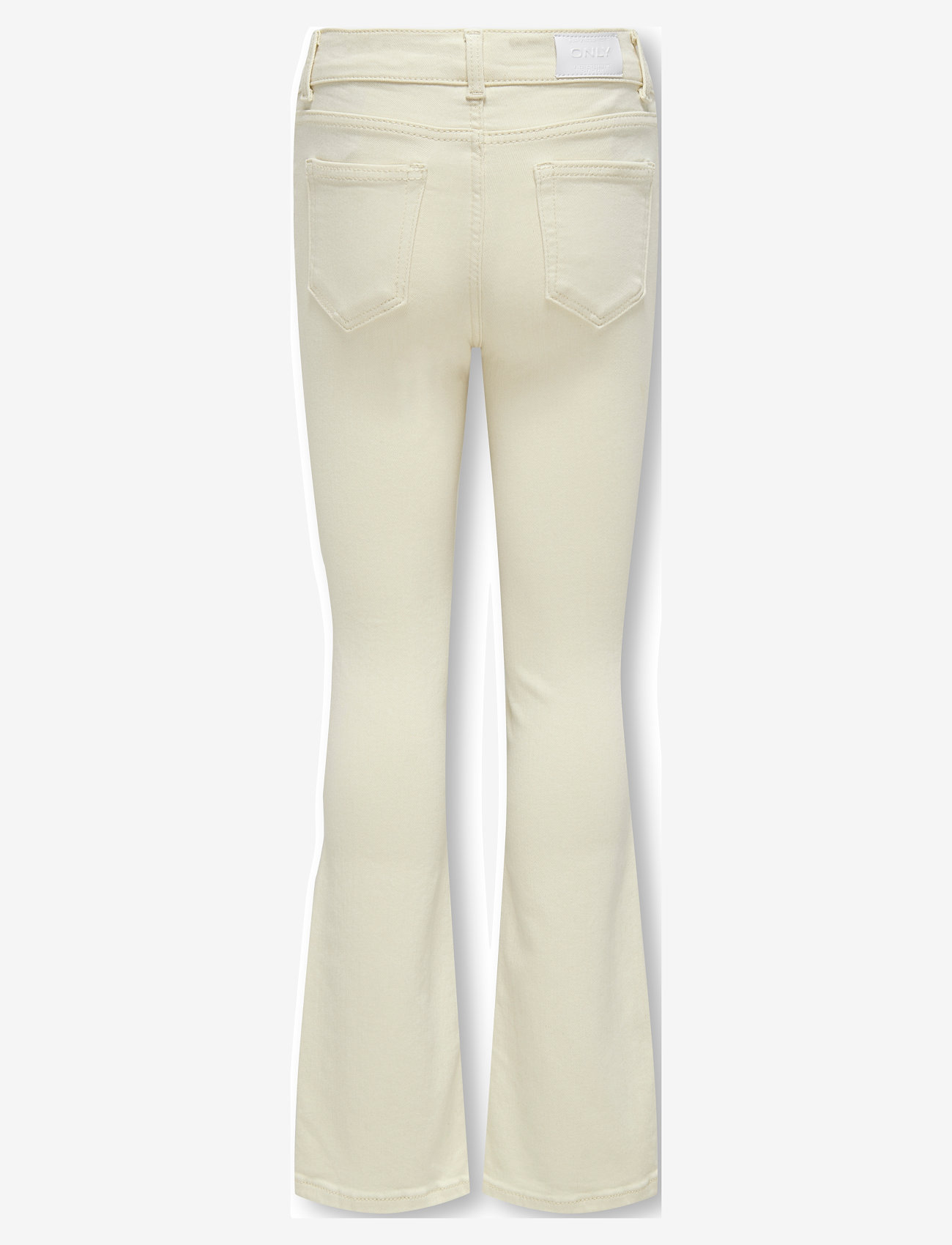 Kids Only - KOGBLUSH MID FLARED CRO 019 - vida jeans - ecru - 1