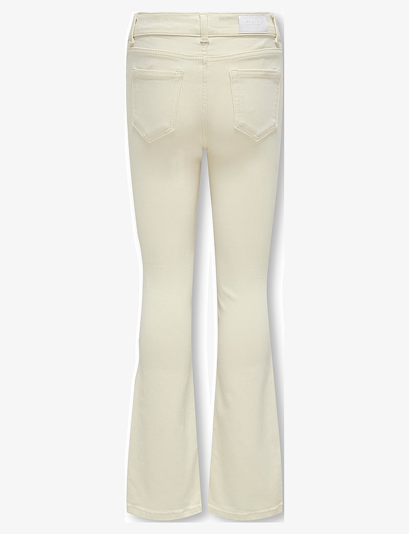 Kids Only - KOGBLUSH MID FLARED CRO 019 - vida jeans - ecru - 1