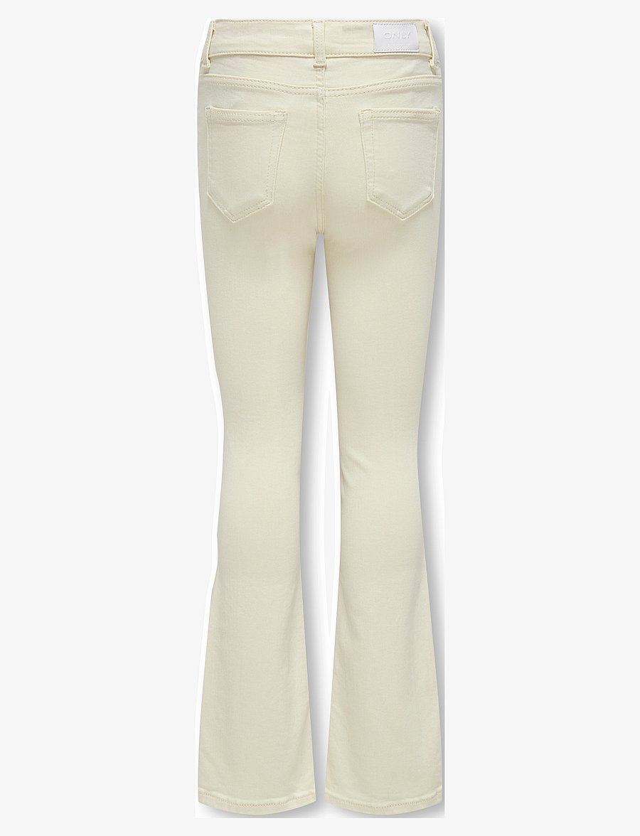 Kids Only - KOGBLUSH MID FLARED CRO 019 - hosen mit weitem bein - ecru - 1