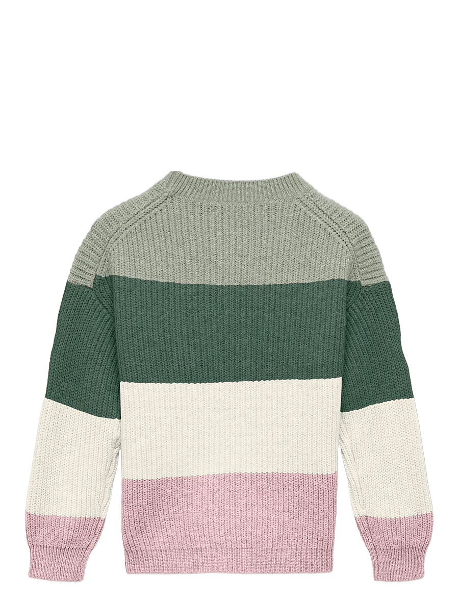 Kids Only - KMGSANDY L/S STRIPE PULLOVER KNT NOOS - džemprid - desert sage - 1