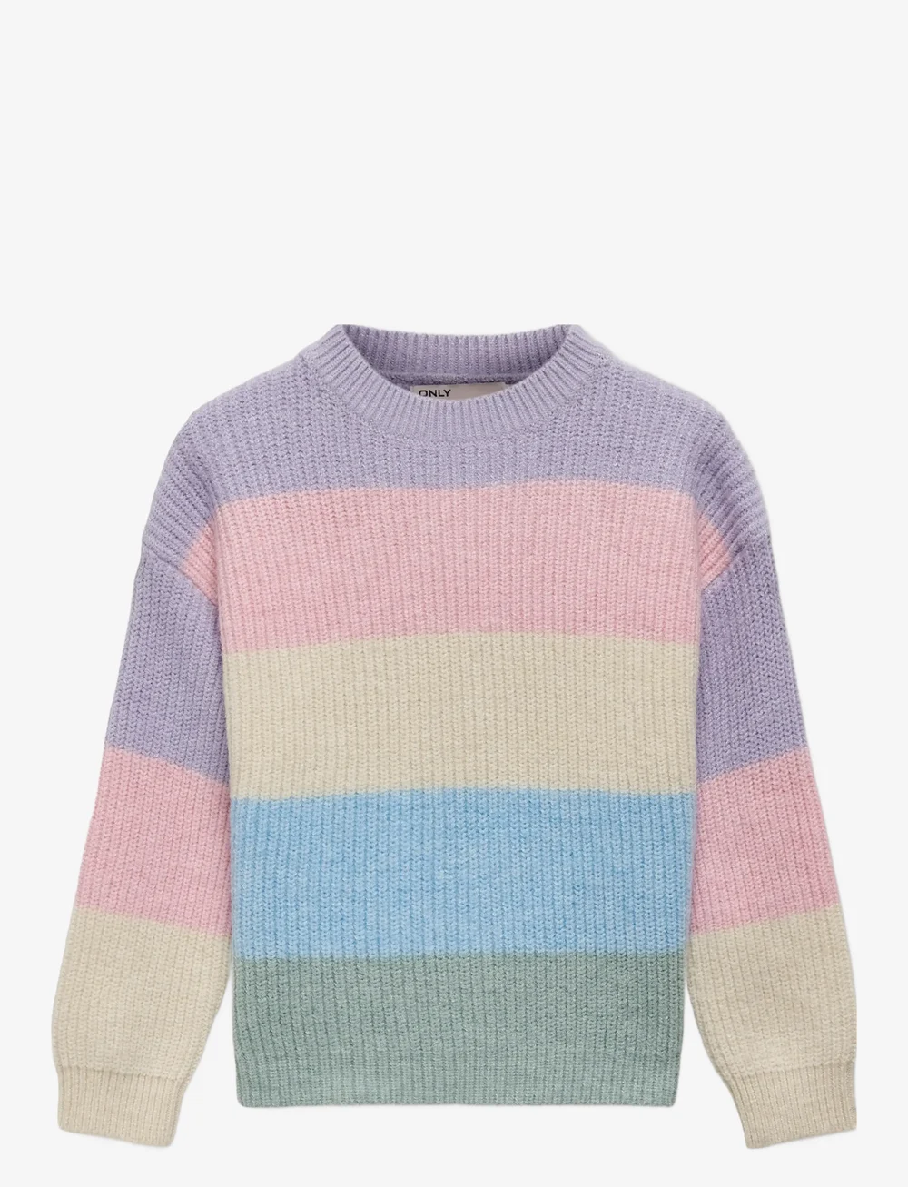Kids Only - KMGSANDY L/S STRIPE PULLOVER KNT NOOS - stickade tröjor - lavendula - 0