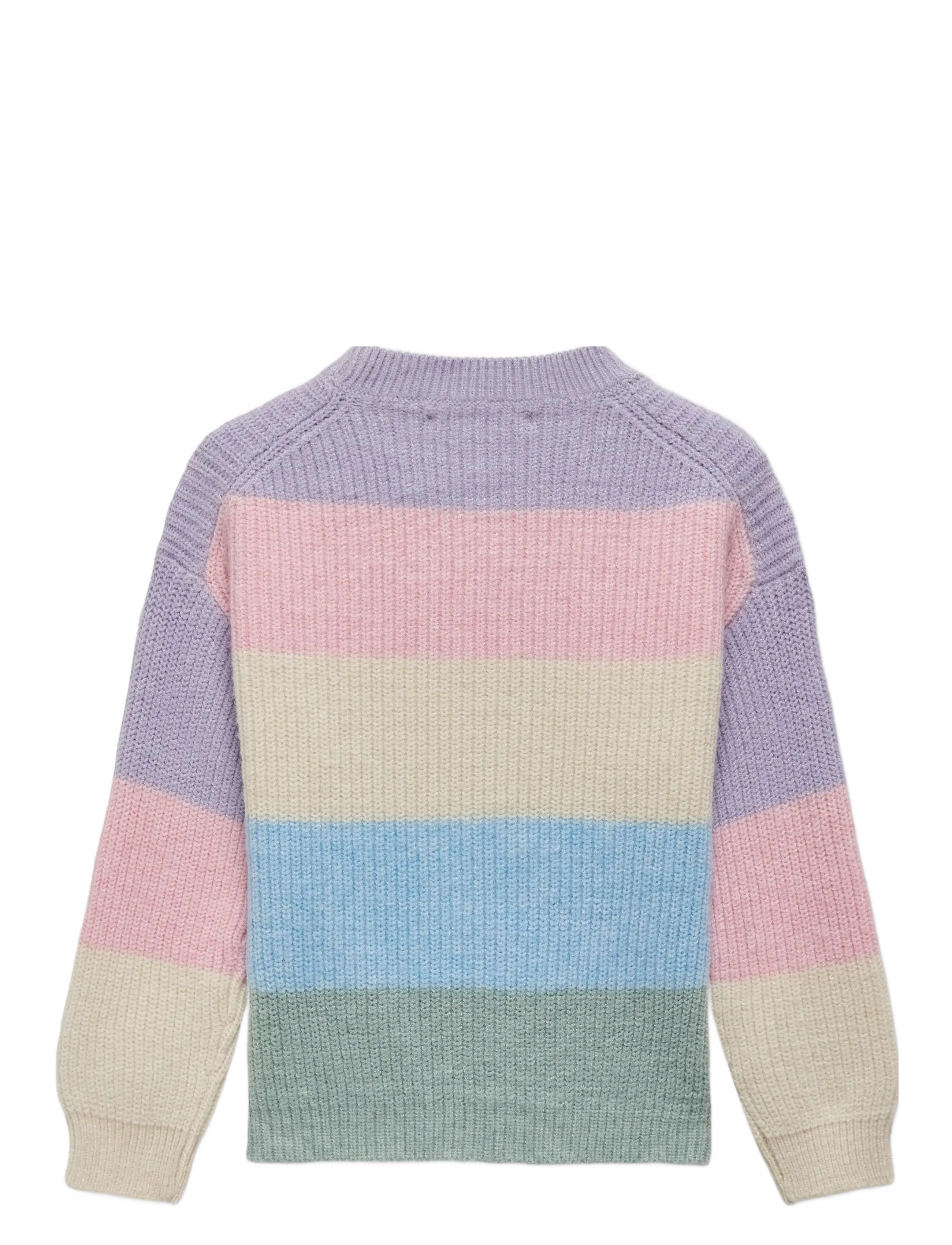 Kids Only - KMGSANDY L/S STRIPE PULLOVER KNT NOOS - gensere - lavendula - 1