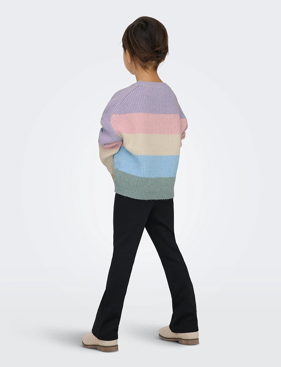 Kids Only - KMGSANDY L/S STRIPE PULLOVER KNT NOOS - pullover - lavendula - 3