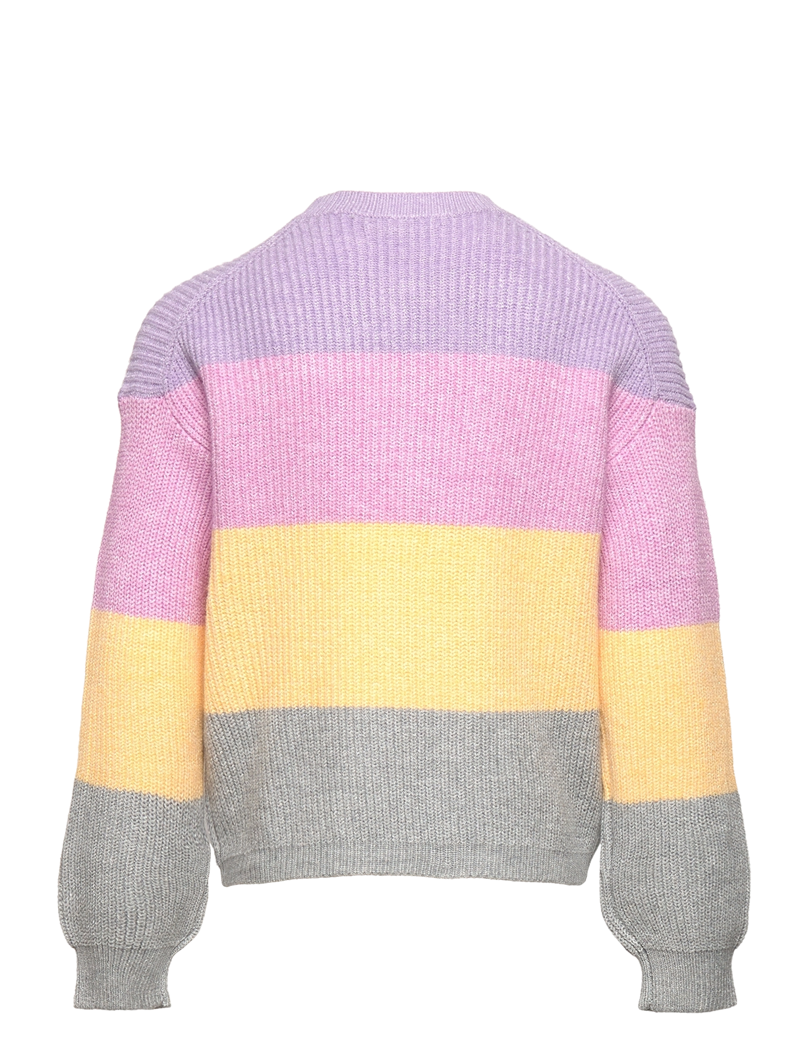 Kids Only - KMGSANDY L/S STRIPE PULLOVER KNT NOOS - trøjer - viola - 1