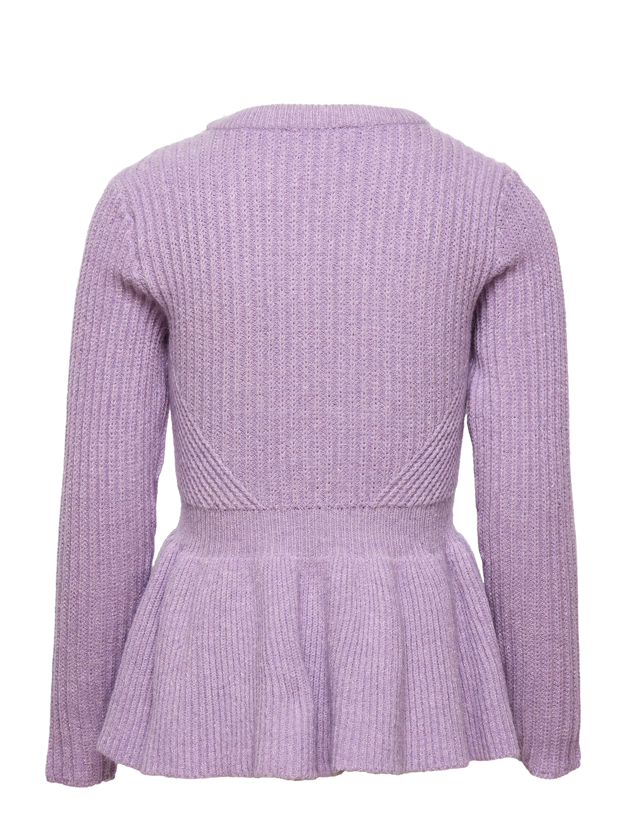 Kids Only - KMGKATIA L/S PEPLUM CP KNT - dewberry - 1