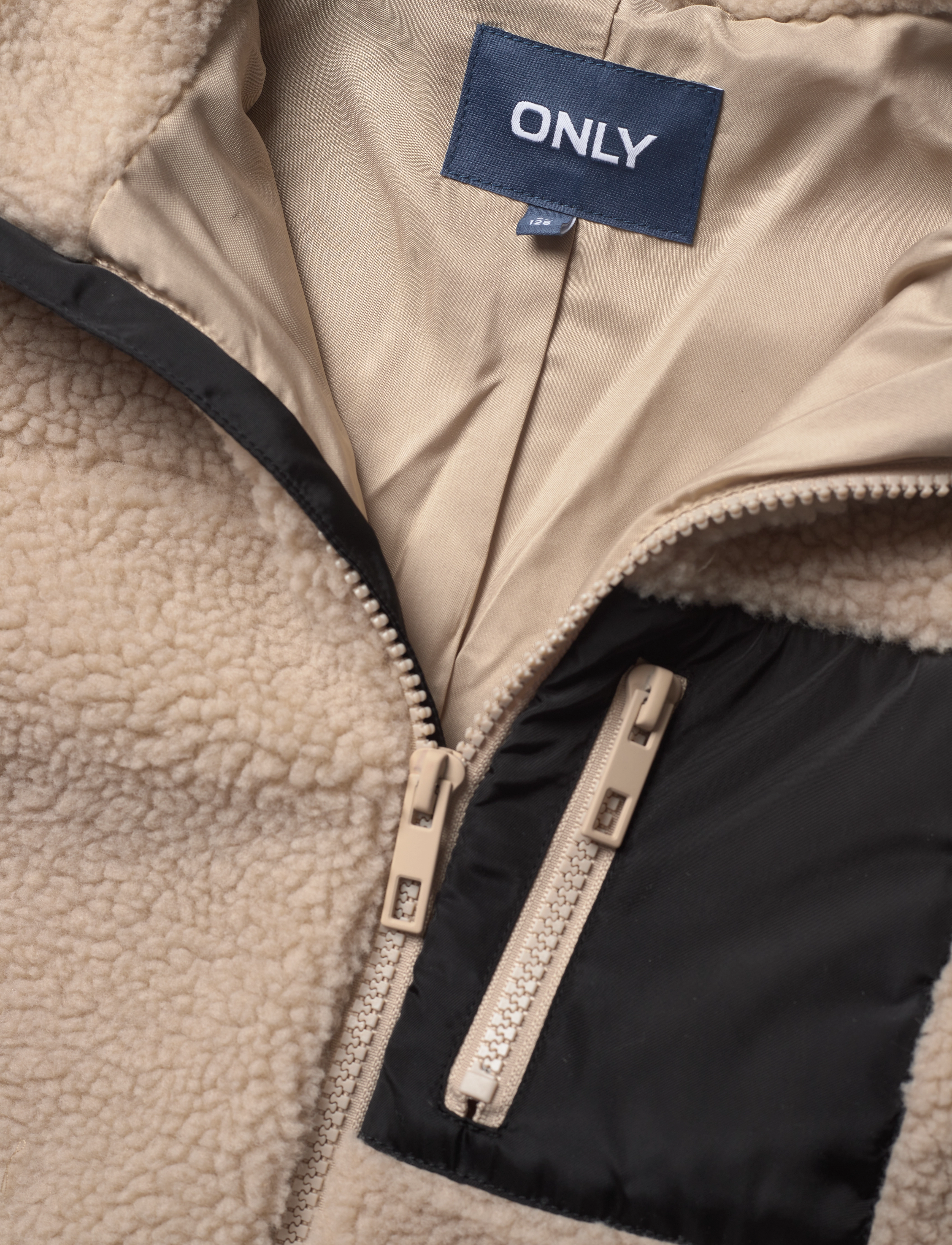 Kids Only - KOBCALVIN TEDDY JACKET CP OTW - humus - 3