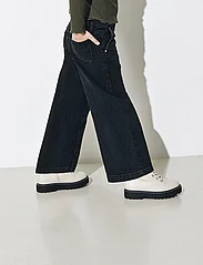Kids Only - KOGCOMET WIDE DNM PIM528 NOOS - brede jeans - washed black - 4