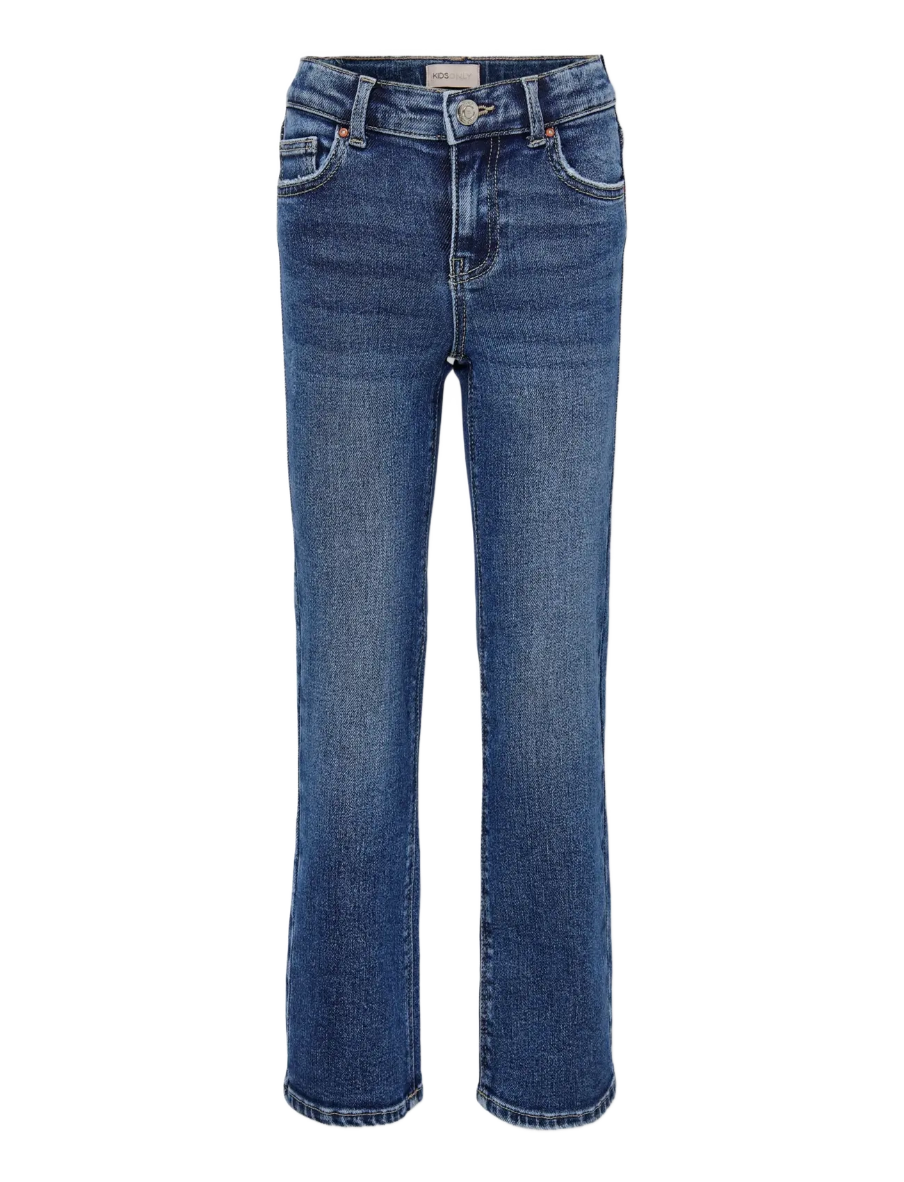 Kids Only KOGJUICY WIDE LEG DEST DNM CRO557 - Jeans - MEDIUM BLUE DENIM / blue