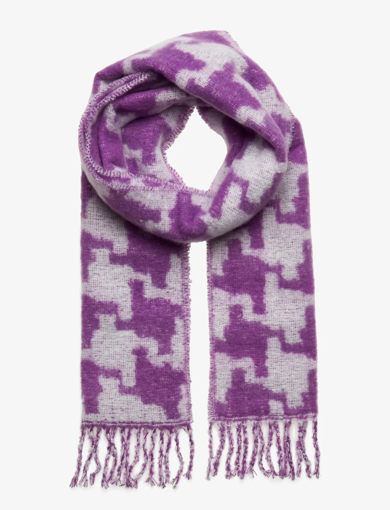 Kids Only - KOGINDA HOUNDTOOTH SCARF - lowest prices - cloud dancer - 0