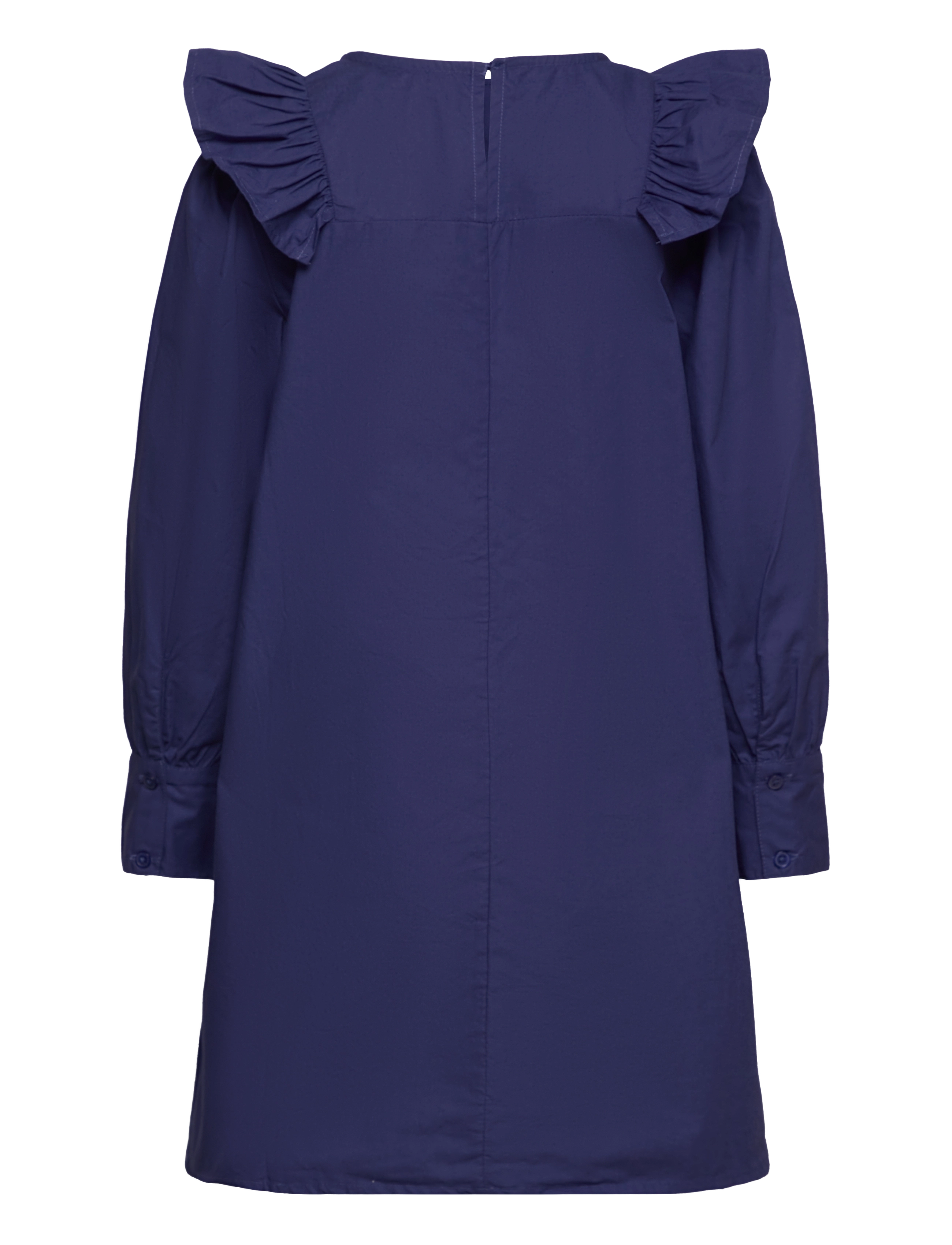 Kids Only - KOGAYA LS RUFFLE DRESS WVN - patriot blue - 1