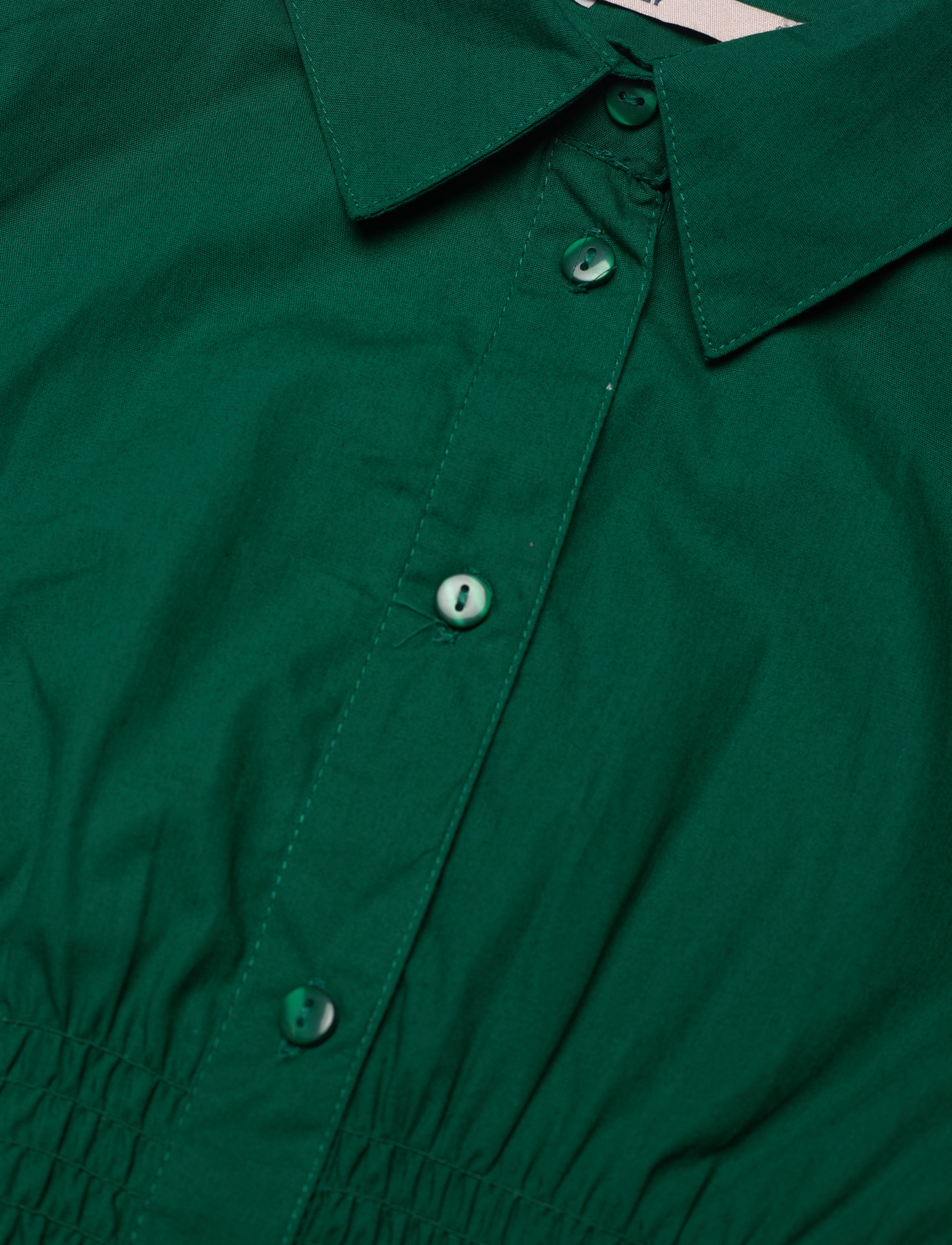 Kids Only - KOGKARLA LS SMOCK SHIRT WVN - evergreen - 2