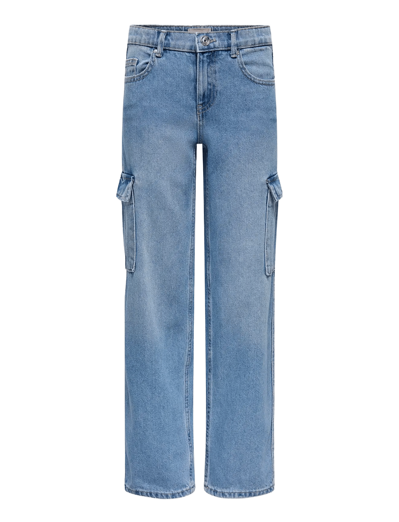 Light Blue Denim Harmony Wide Cargo Carrot Jeans Noos str. 164