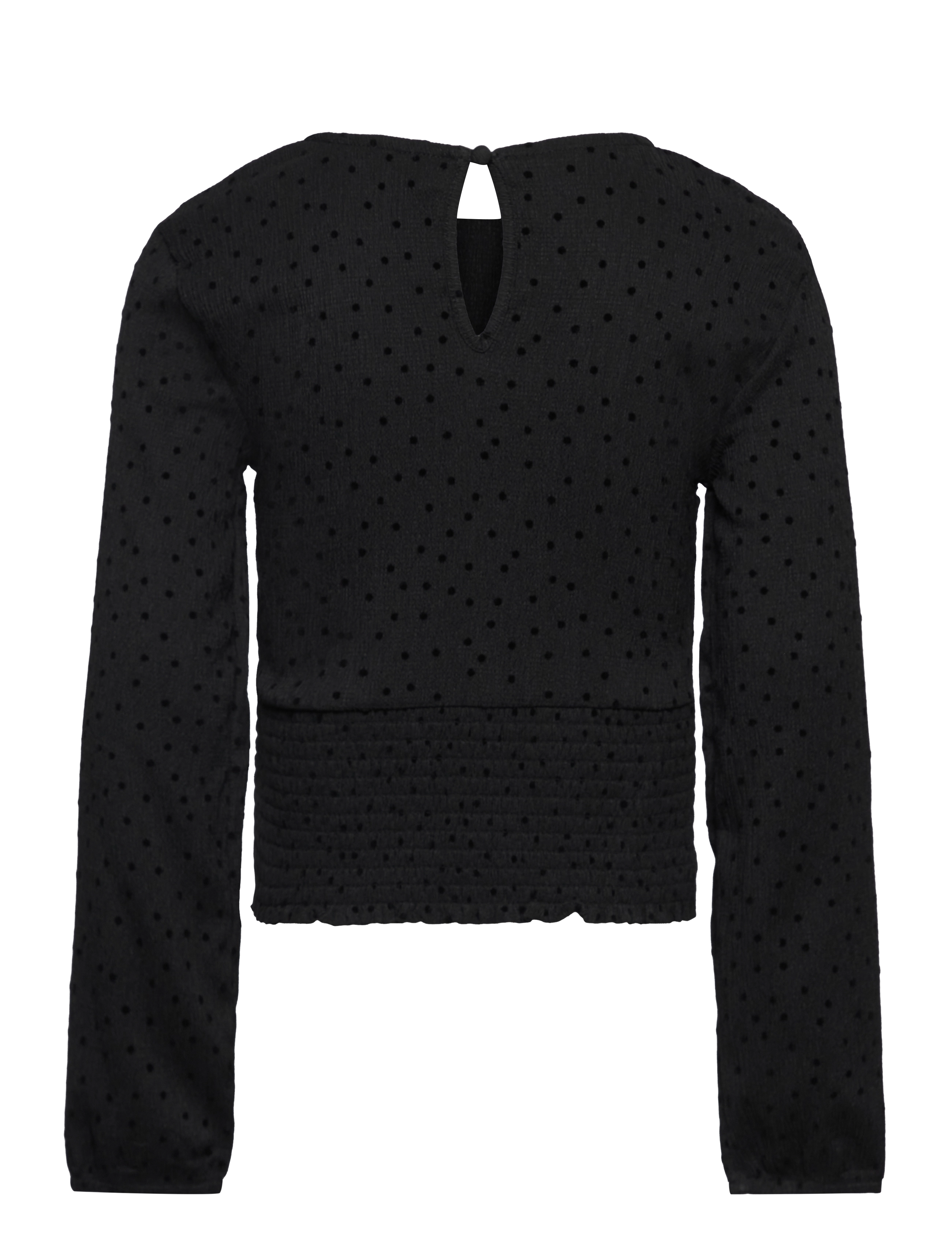 Kids Only - KOGLARA L/S DOT TOP JRS - black - 1