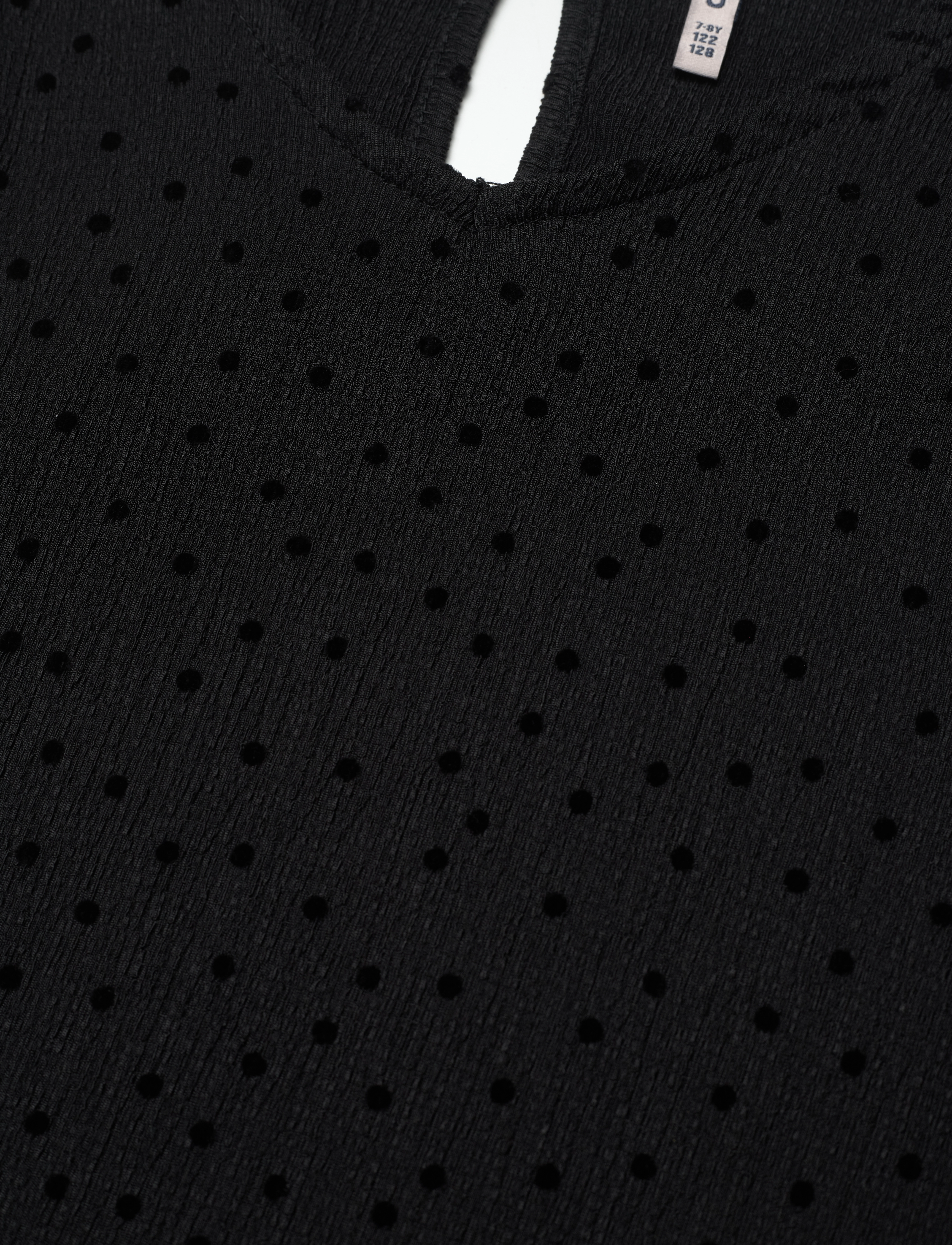 Kids Only - KOGLARA L/S DOT TOP JRS - black - 2