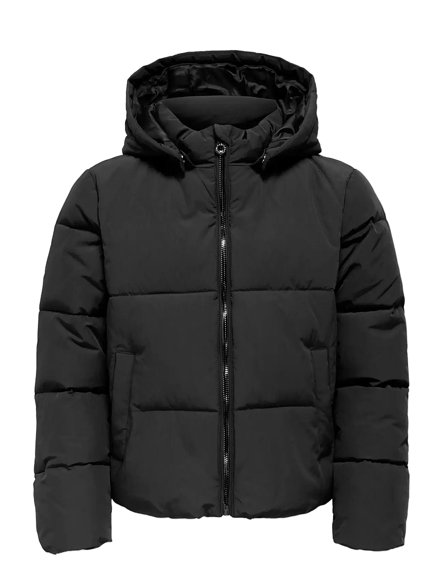 Kids Only - KOGDOLLY LIFE SHT PUFFER JACKET OTW NOOS - dunjakker - black - 1