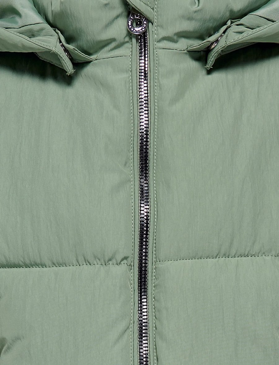 Kids Only - KOGDOLLY LIFE SHT PUFFER JACKET OTW NOOS - dunjakker - hedge green - 3