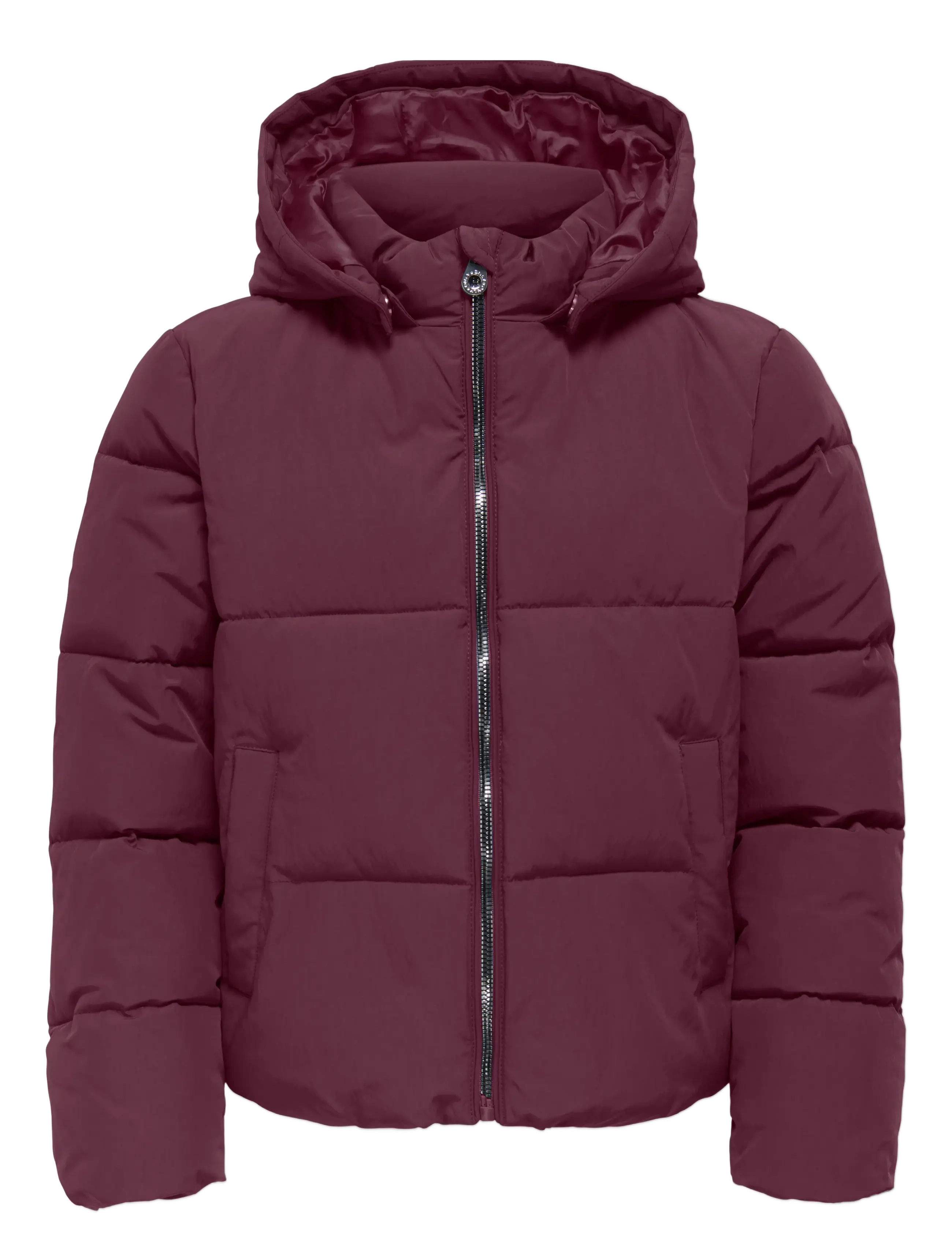 Kids Only KOGDOLLY LIFE SHT PUFFER JACKET OTW NOOS - Talvejope - MAUVE WINE / purple