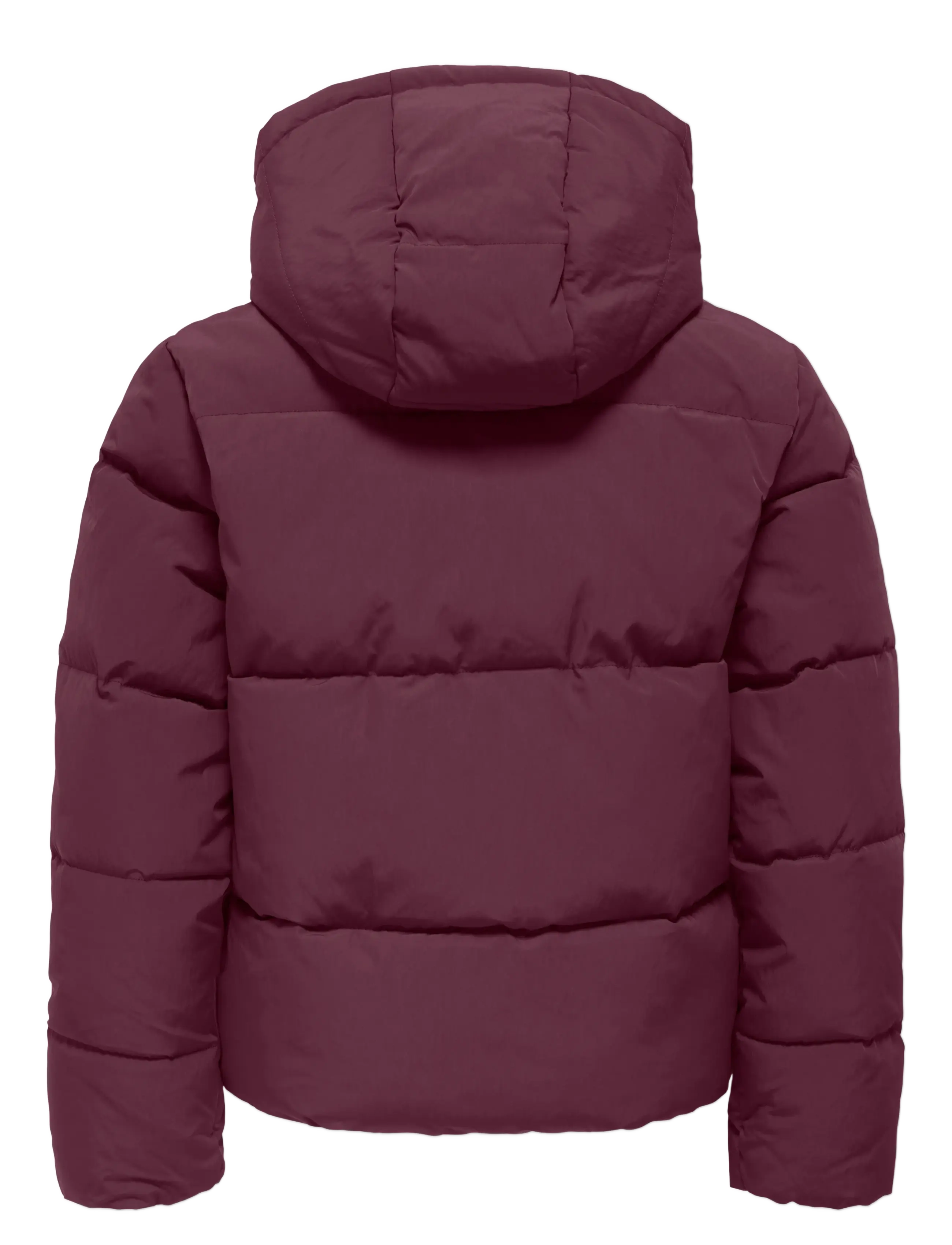 Kids Only - KOGDOLLY LIFE SHT PUFFER JACKET OTW NOOS - dunjakker - mauve wine - 2