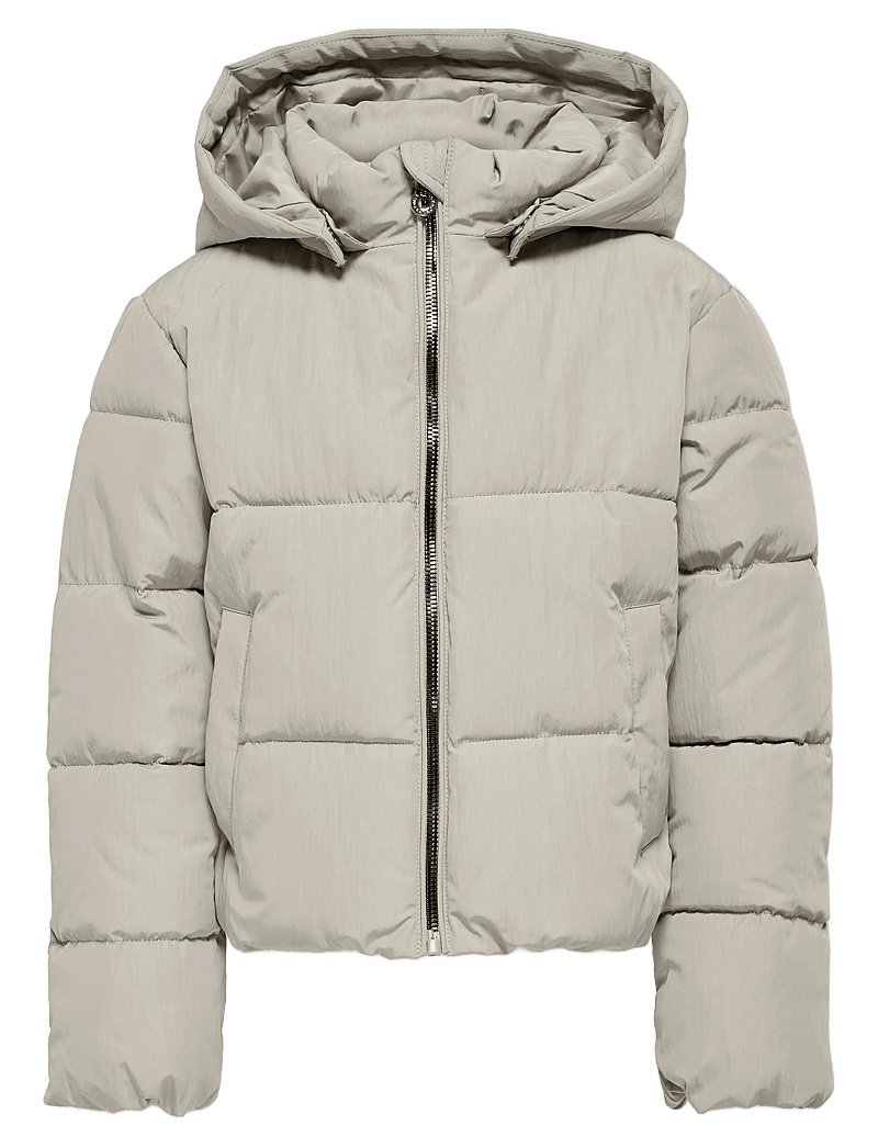 Kids Only - KOGDOLLY LIFE SHT PUFFER JACKET OTW NOOS - winterjacke - pumice stone - 1