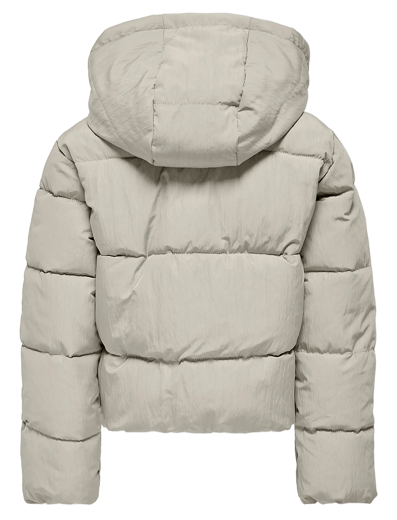 Kids Only - KOGDOLLY LIFE SHT PUFFER JACKET OTW NOOS - winterjacke - pumice stone - 2