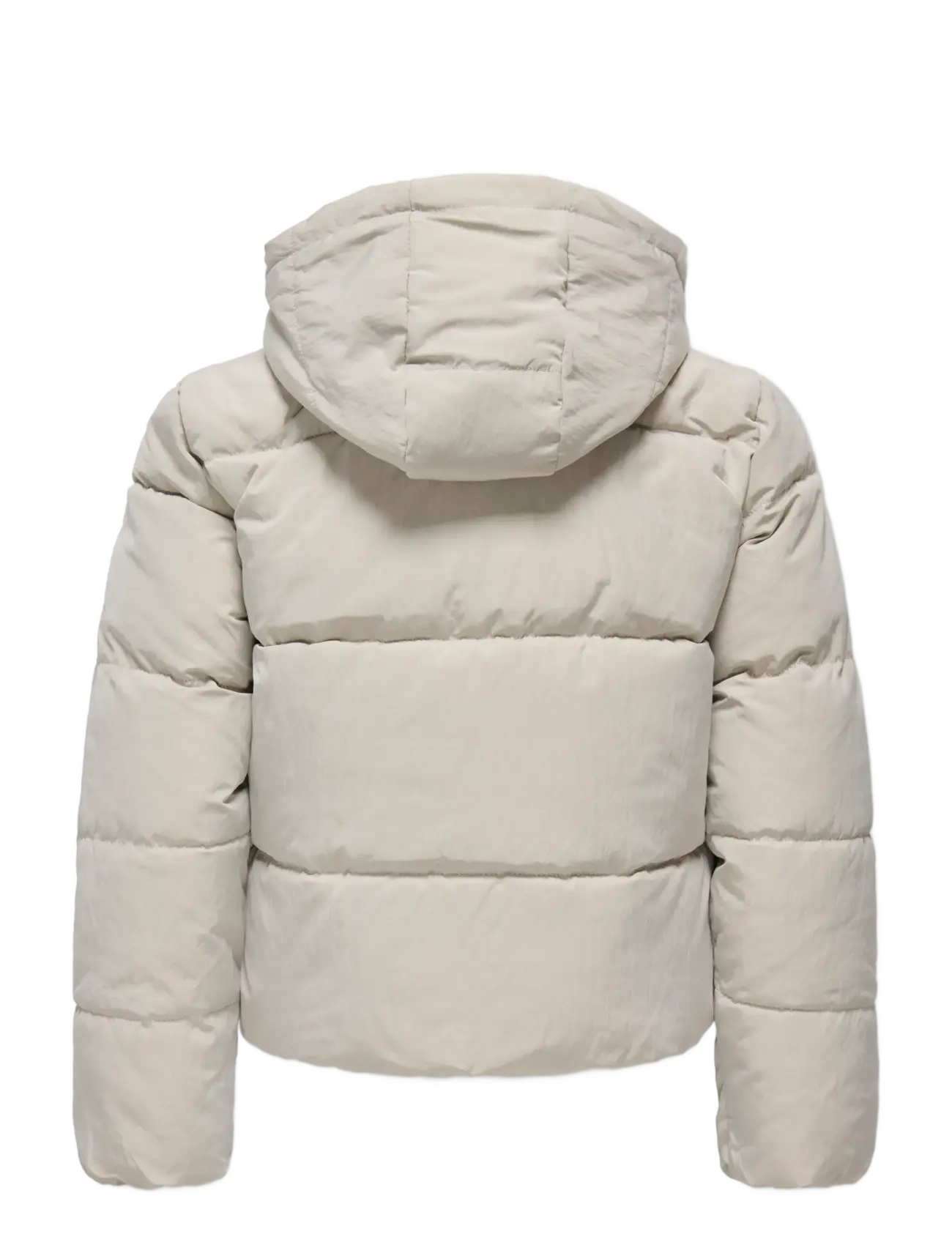 Kids Only - KOGDOLLY LIFE SHT PUFFER JACKET OTW NOOS - puhvis ja polsterdatud - pumice stone - 2