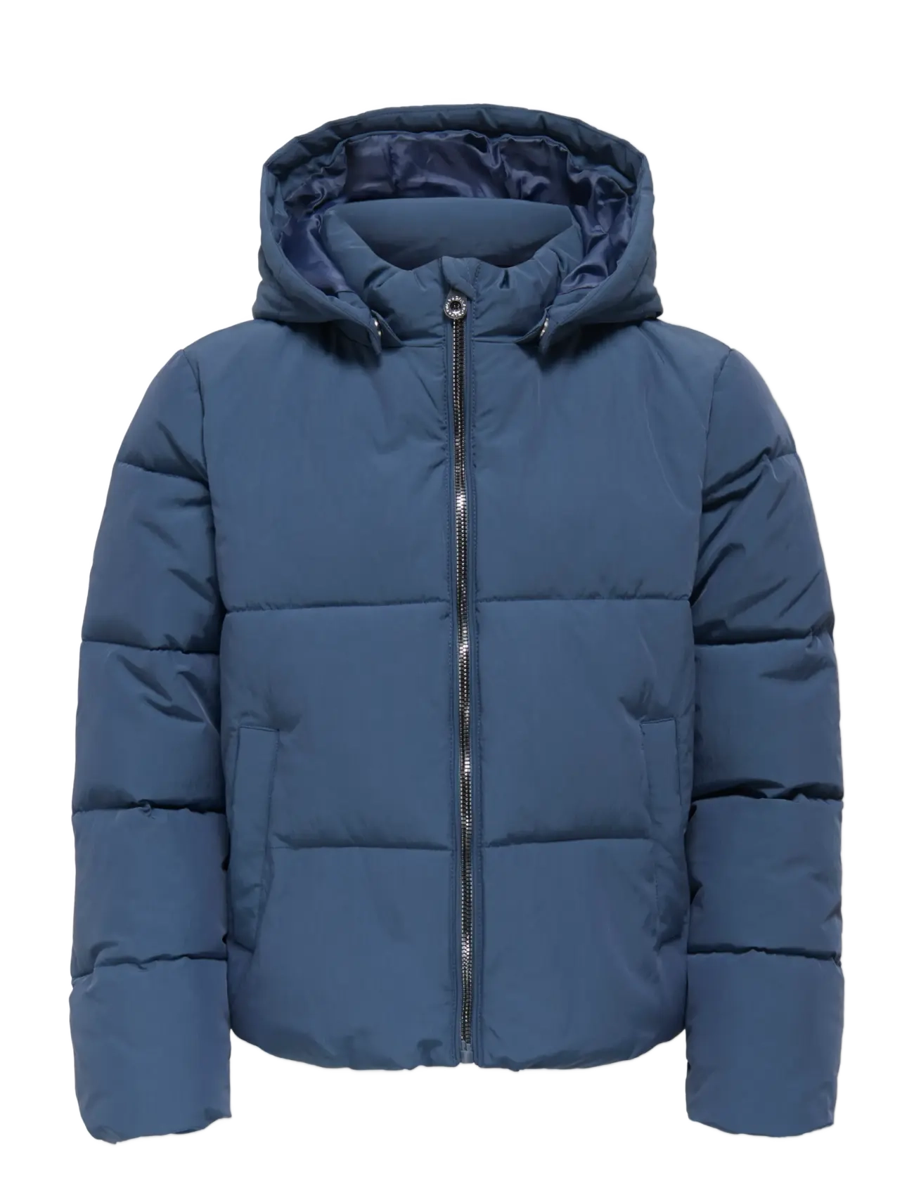 Kids Only KOGDOLLY LIFE SHT PUFFER JACKET OTW NOOS - Vinterjakker - VINTAGE INDIGO / blue
