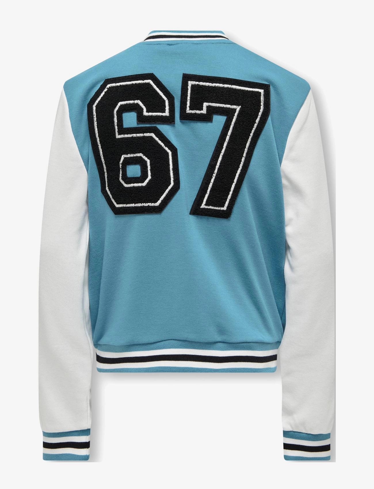Kids Only - KOBJACK L/S BOMBER JACKET SWT - adriatic blue - 1
