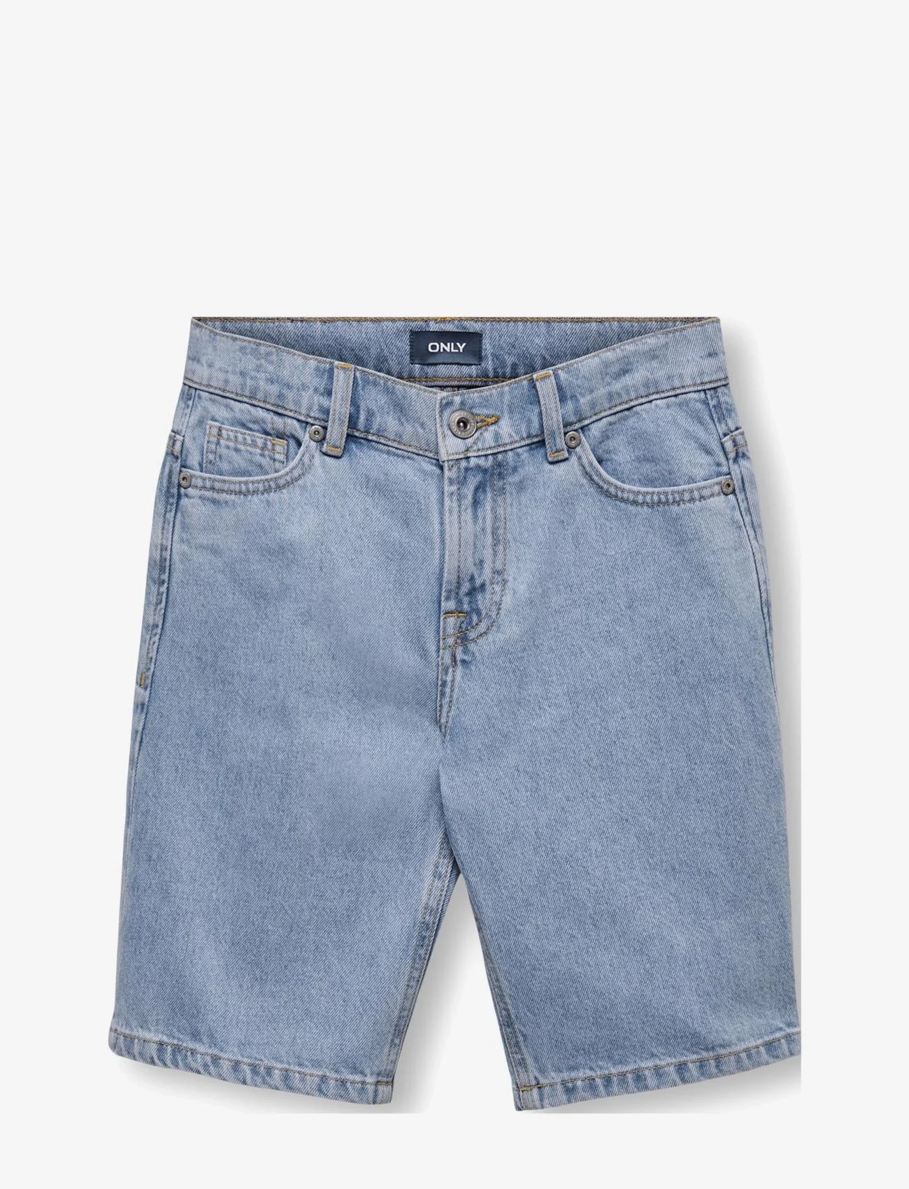 Kids Only - KOBAVI SHORTS DNM BOX - jeansshorts - light blue denim - 0