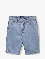 Kids Only - KOBAVI SHORTS DNM BOX - jeansshorts - light blue denim - 0
