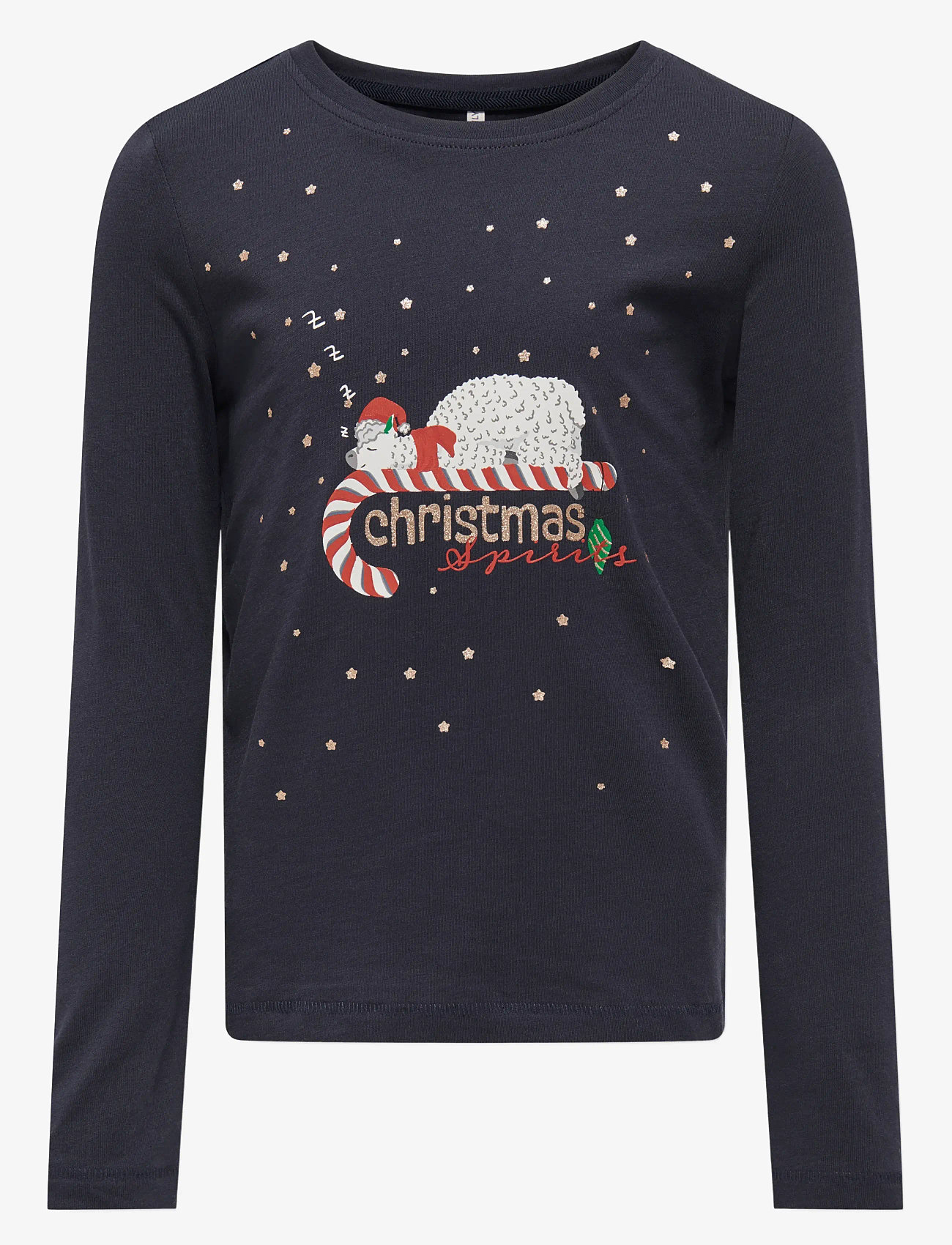 Kids Only - KOGXMAS LIFE YRSA LIFE REG L/S TOP JRS - night sky - 0