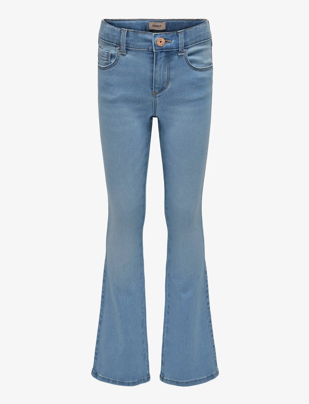 Kids Only - KOGROYAL LIFE REG FLARED PIM020 NOOS - alt laienevad teksad - light blue denim - 0