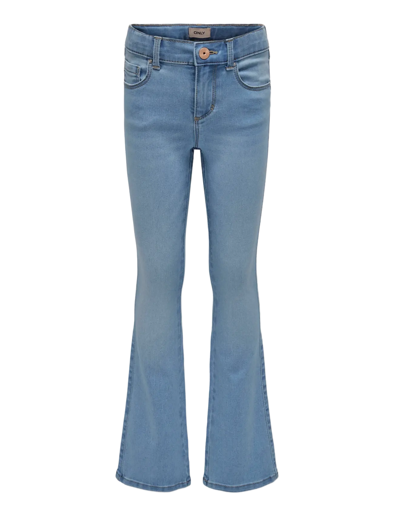 Kids Only KOGROYAL LIFE REG FLARED PIM020 NOOS - Jeans - LIGHT BLUE DENIM / blue