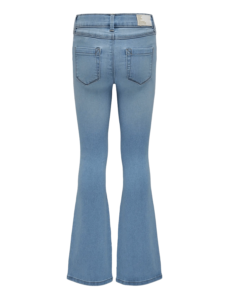 Kids Only - KOGROYAL LIFE REG FLARED PIM020 NOOS - alt laienevad teksad - light blue denim - 1