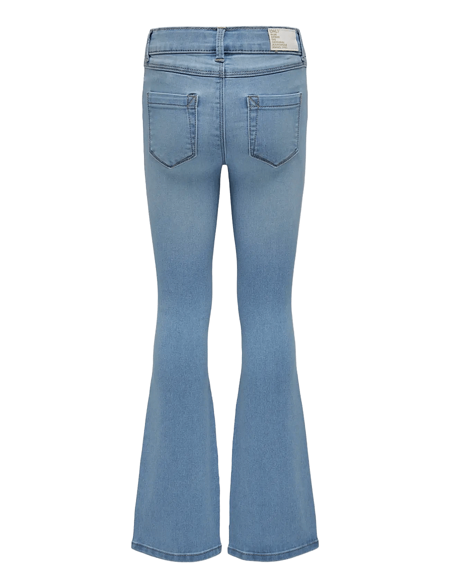 Kids Only - KOGROYAL LIFE REG FLARED PIM020 NOOS - dżinsy typu bootcut - light blue denim - 2
