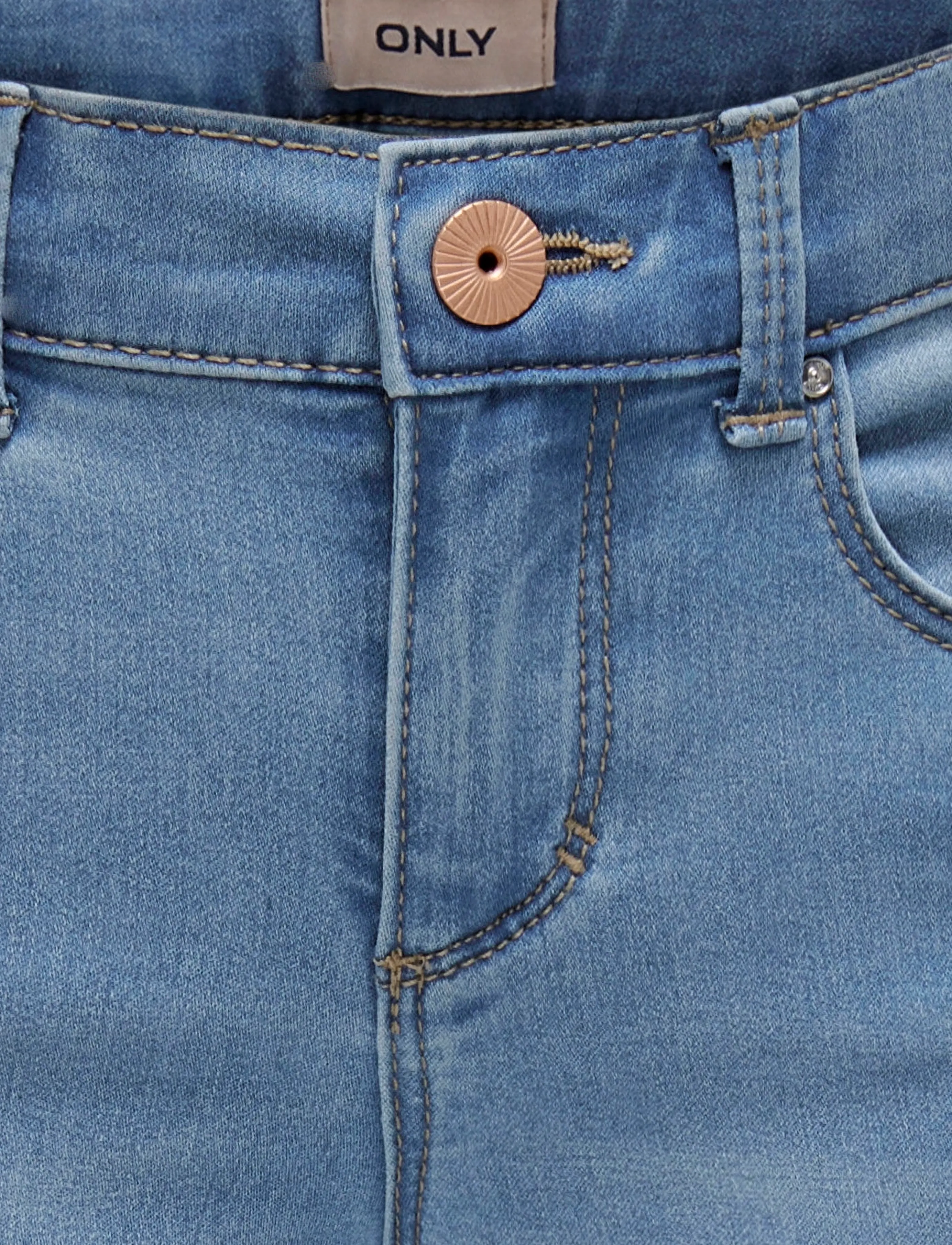 Kids Only - KOGROYAL LIFE REG FLARED PIM020 NOOS - dżinsy typu bootcut - light blue denim - 4