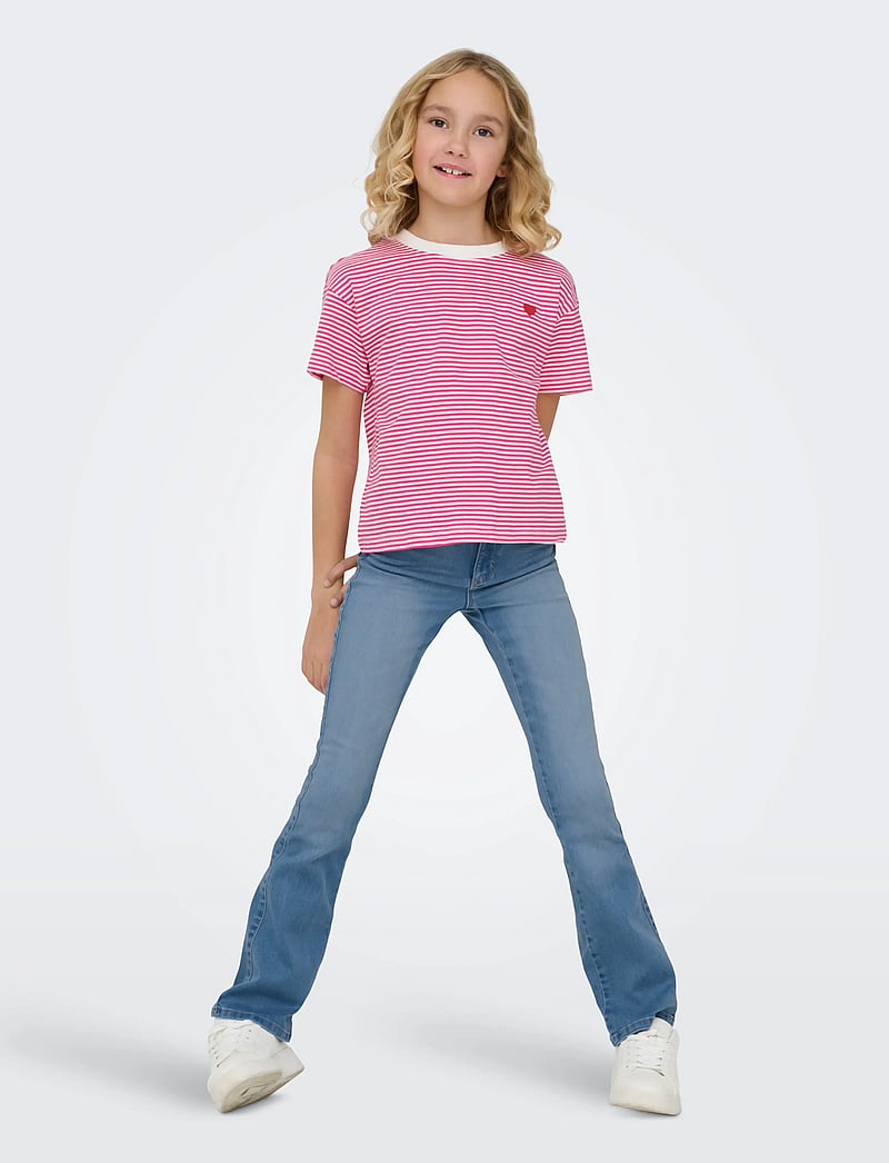 Kids Only - KOGROYAL LIFE REG FLARED PIM020 NOOS - bootcut jeans - light blue denim - 5