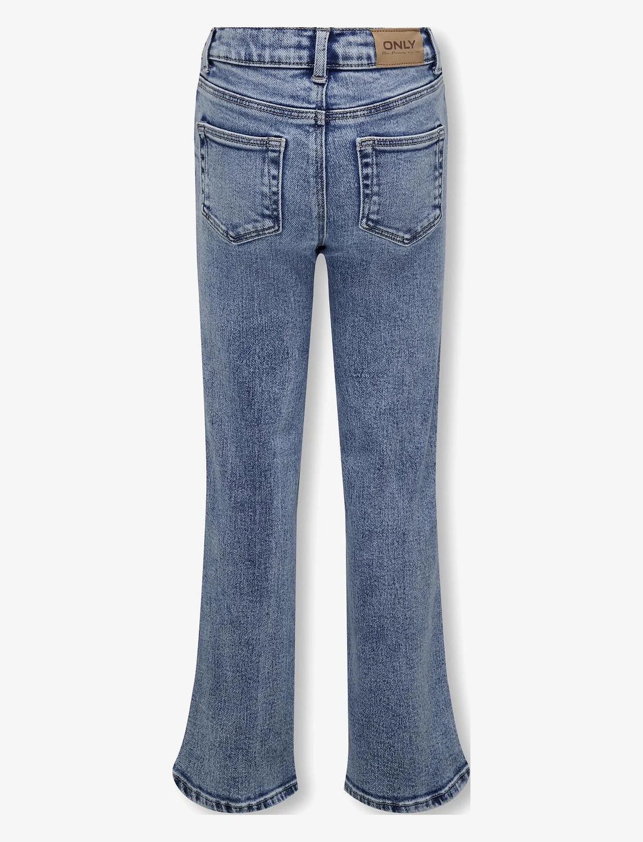 Kids Only - KOGJUICY WIDE LEG DNM PIM560 NOOS - jeans met wijde pijpen - light blue denim - 1