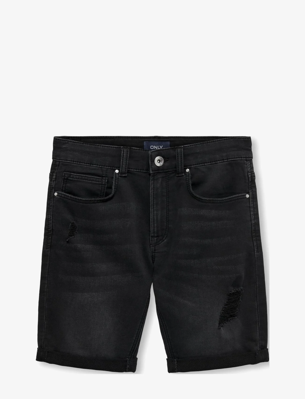 Kids Only - KOBPLY SHORTS JOG PIM3199 NOOS - jeansshorts - washed black - 0