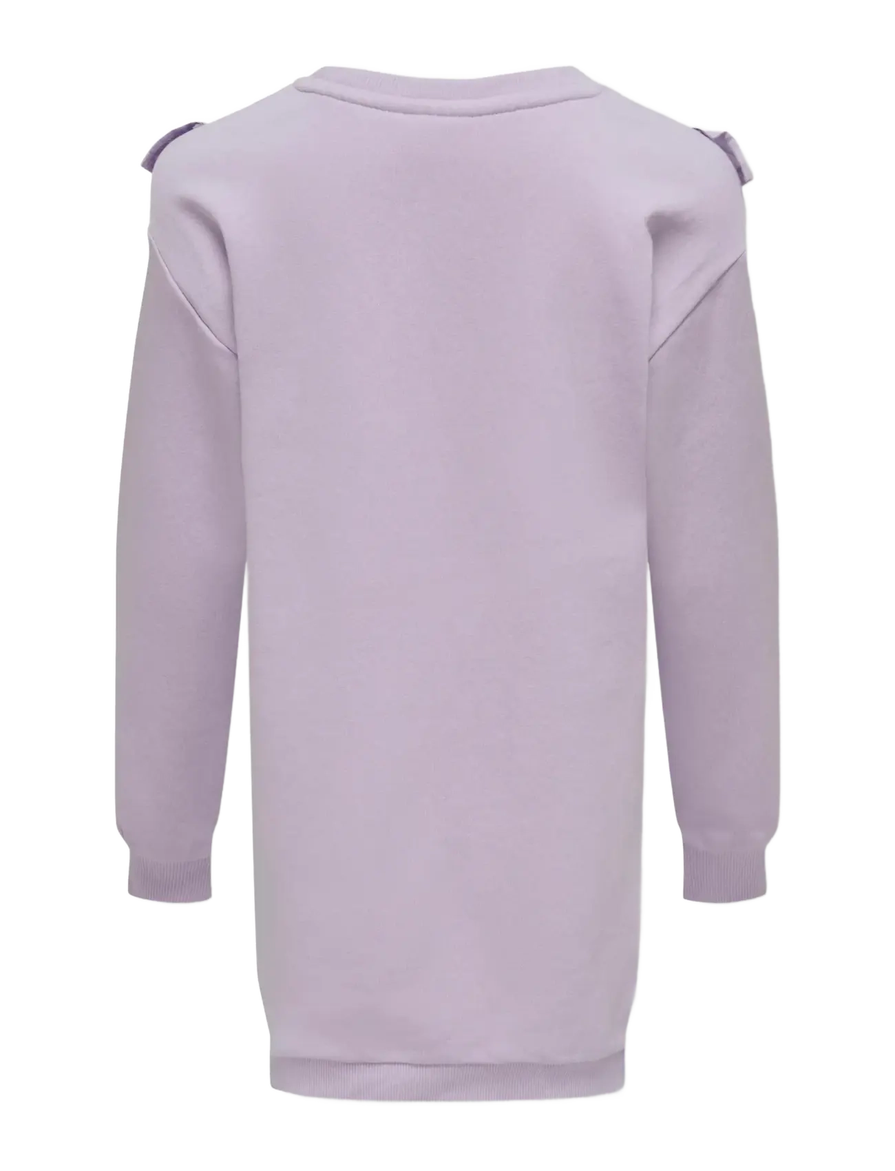 Kids Only - KOGOFELIA L/S FRILL DRESS BO SWT - langærmede hverdagskjoler - pastel lilac - 1